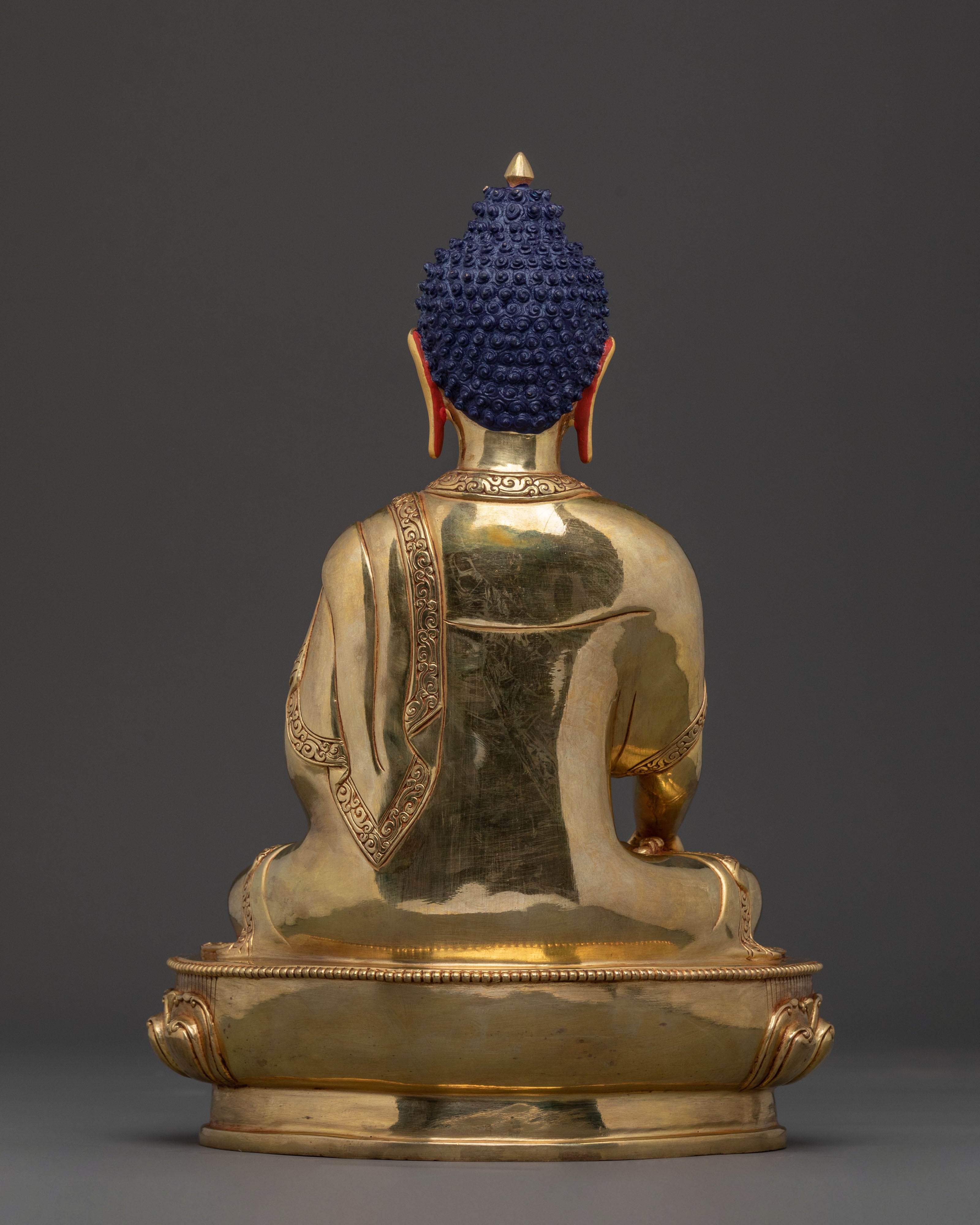 Shakyamuni Buddha Spiritual Teaching Statue | Handcrafted Nepalese Sacred Figure