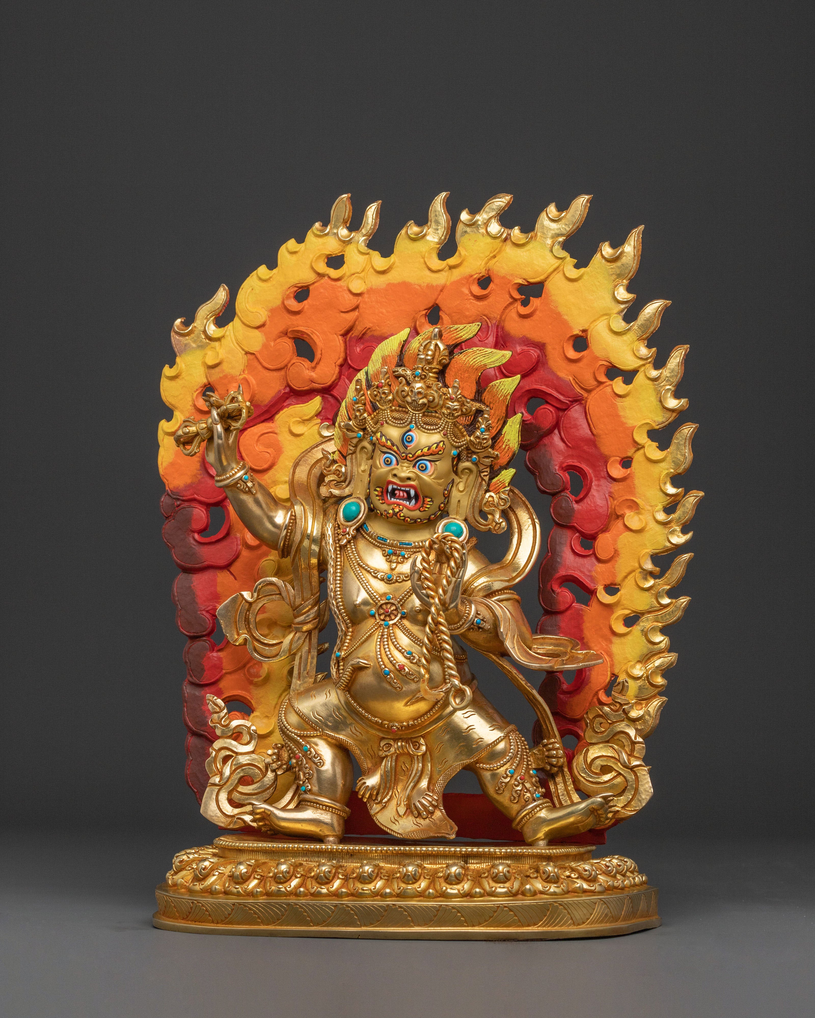Vajrapani Traditional Statue | Spiritual Figure for Altar Decor