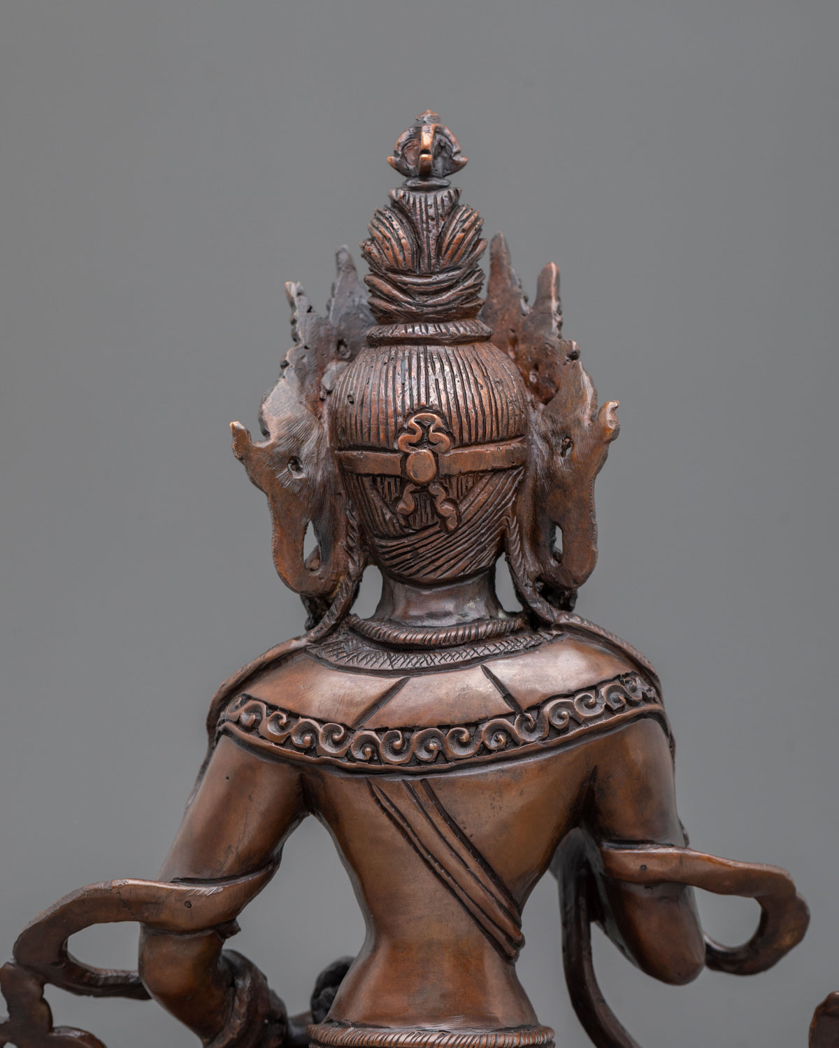 Handmade Vajrasattva Oxidized Sculpture | Tibetan Deity