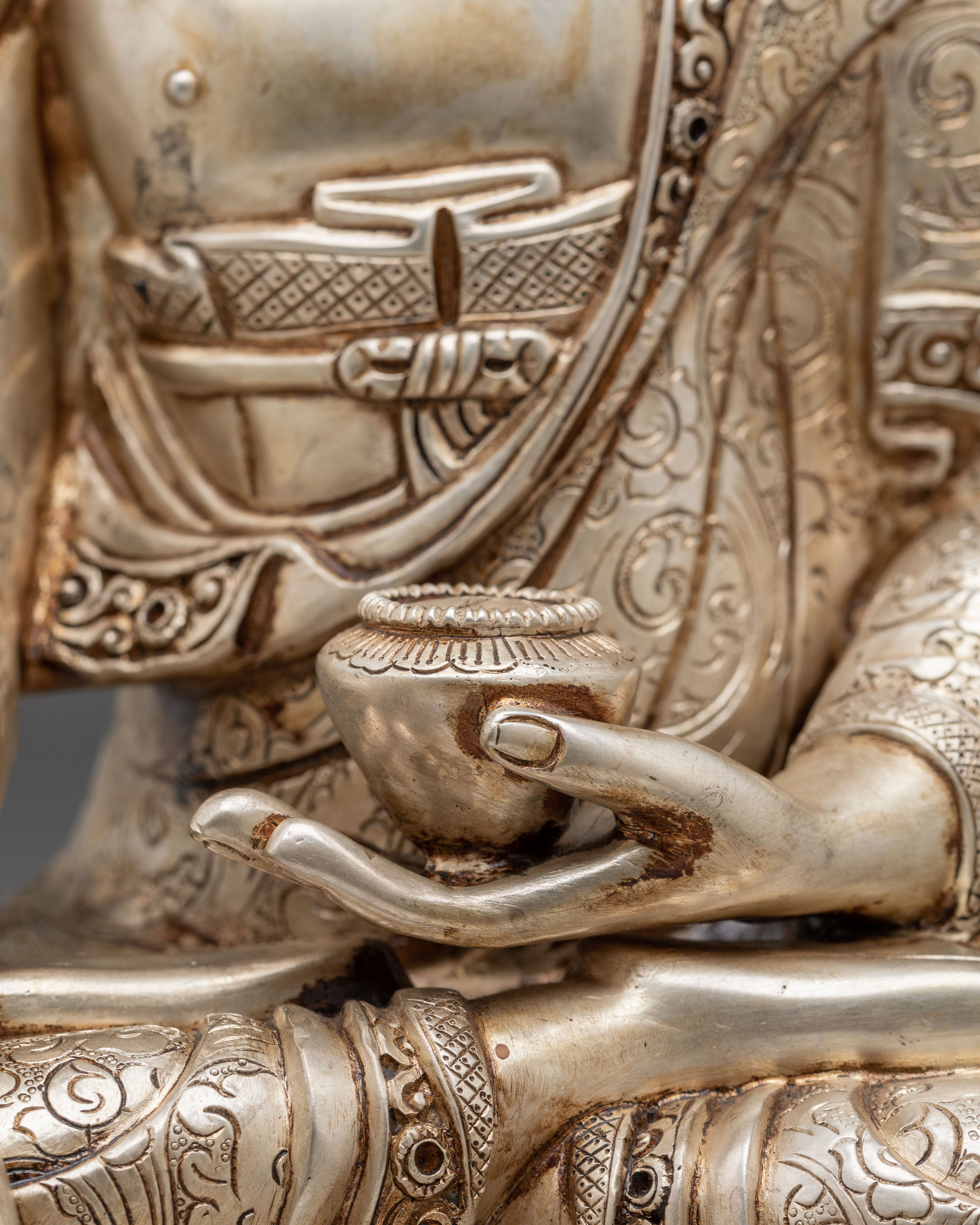 Shakyamuni Buddha Sacred Dharma Guide Statue
