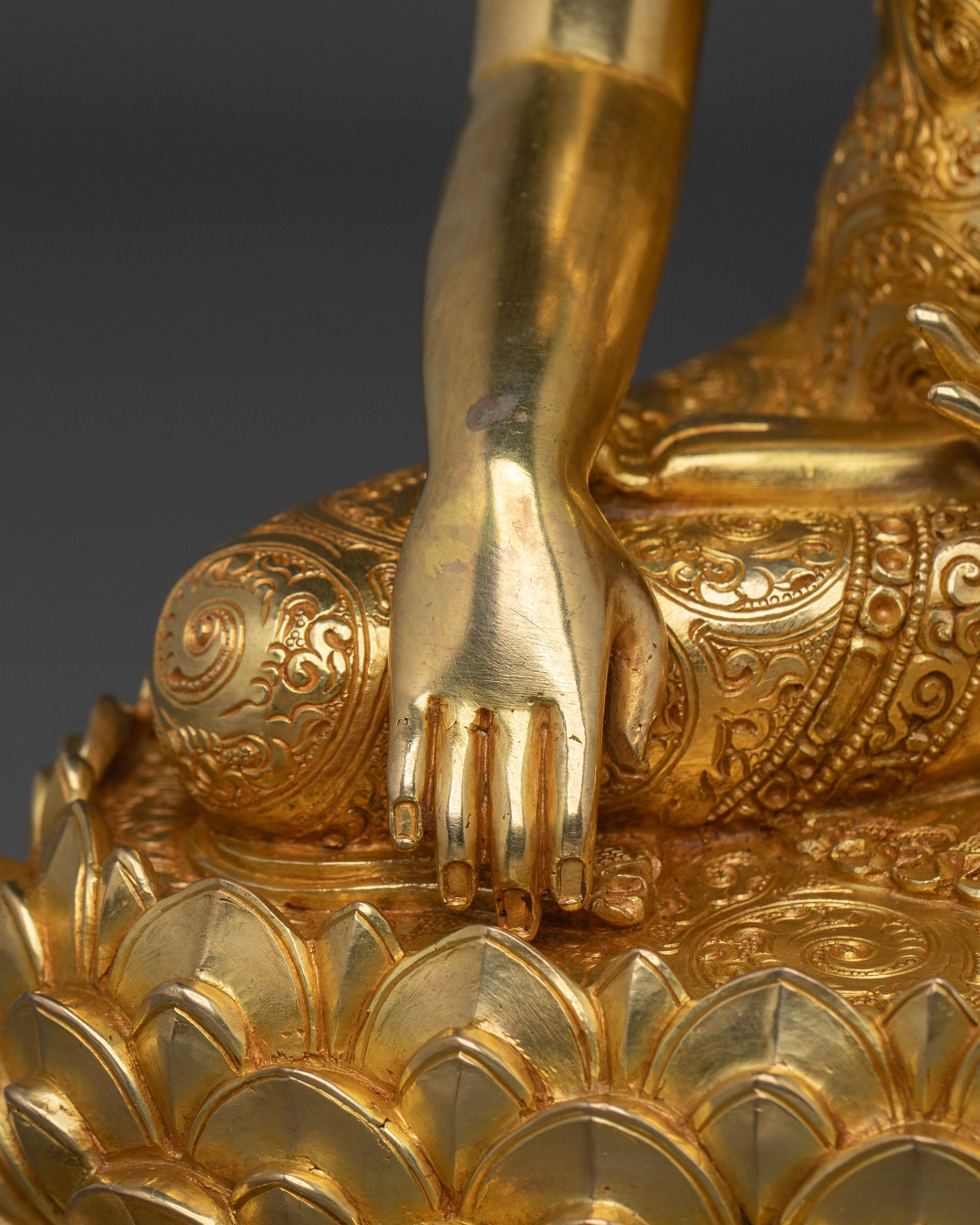 Tibetan Sacred Shakyamuni Buddha Statue | Sacred Altar Decor