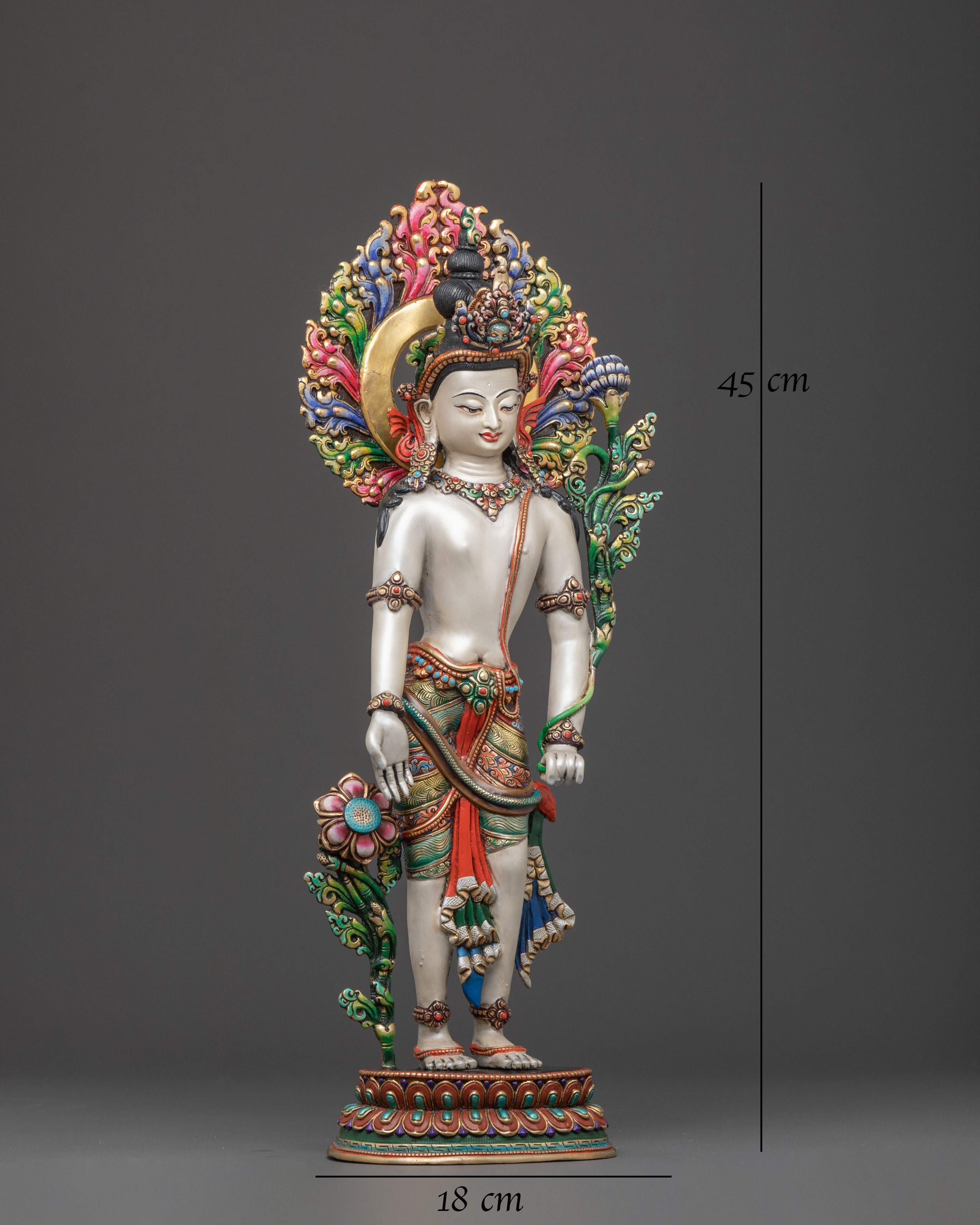 Padmapani Divine Statue for Rituals | Symbol of Tranquility