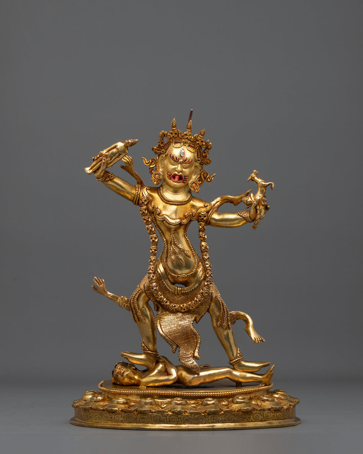 Ekajati Statue | Wrathful Buddhist Guardian