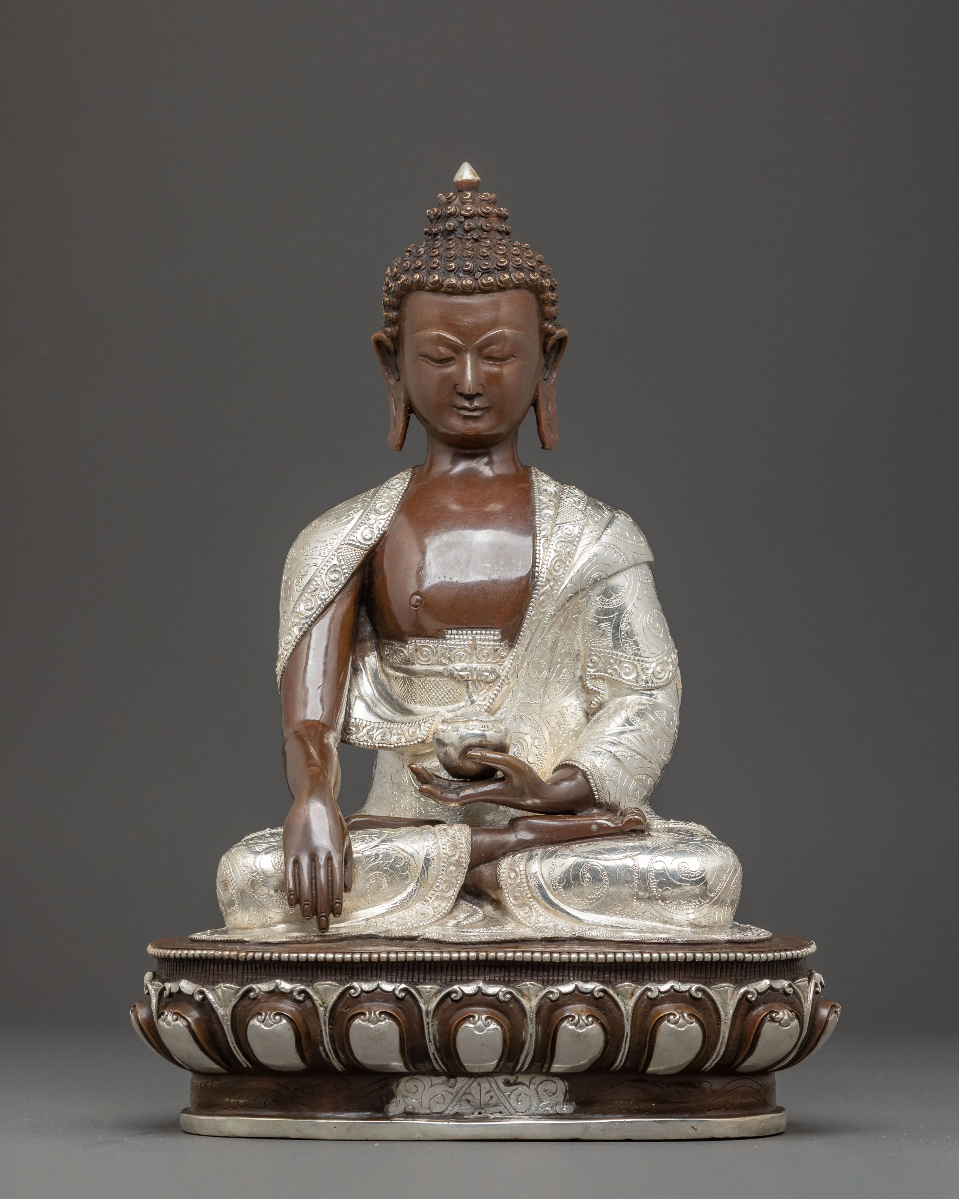Shakyamuni Buddha Copper Handmade Statue