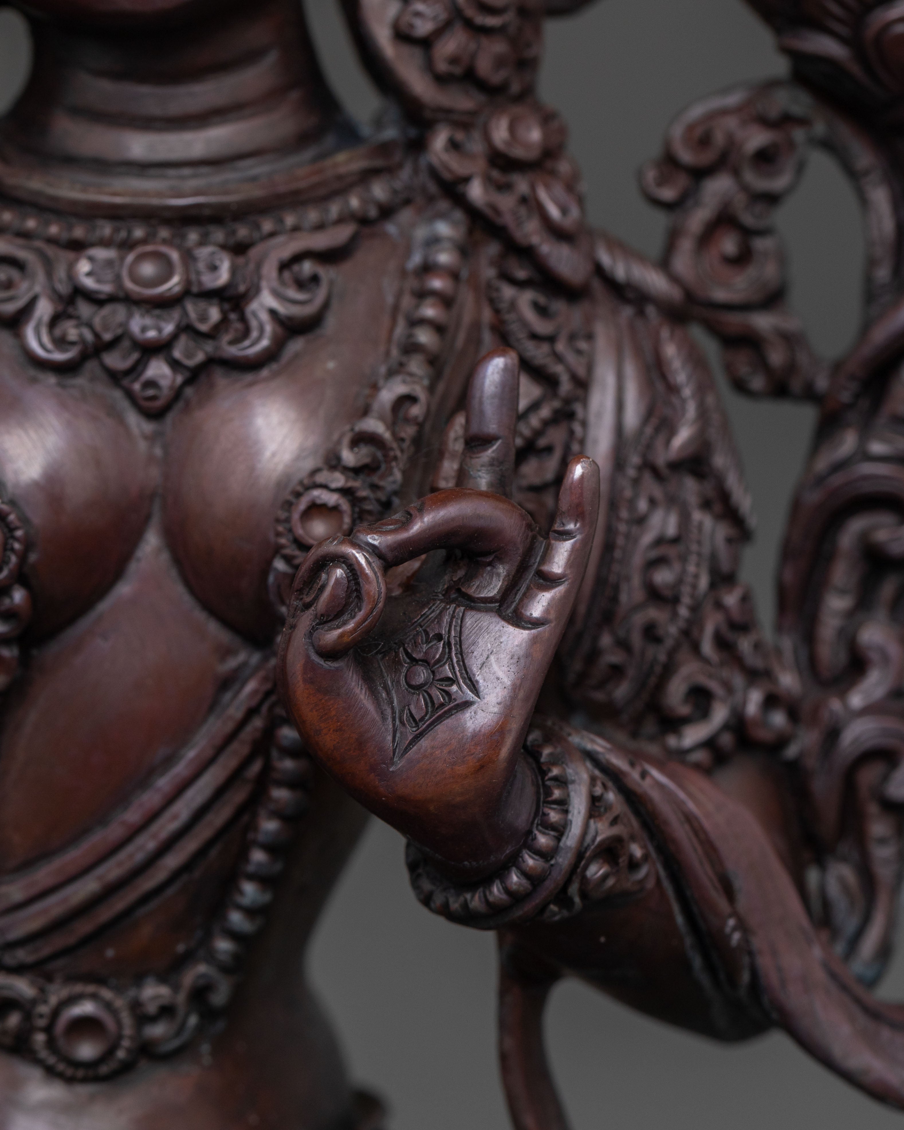 Green Tara Protector Figurine | Goddess of Compassion