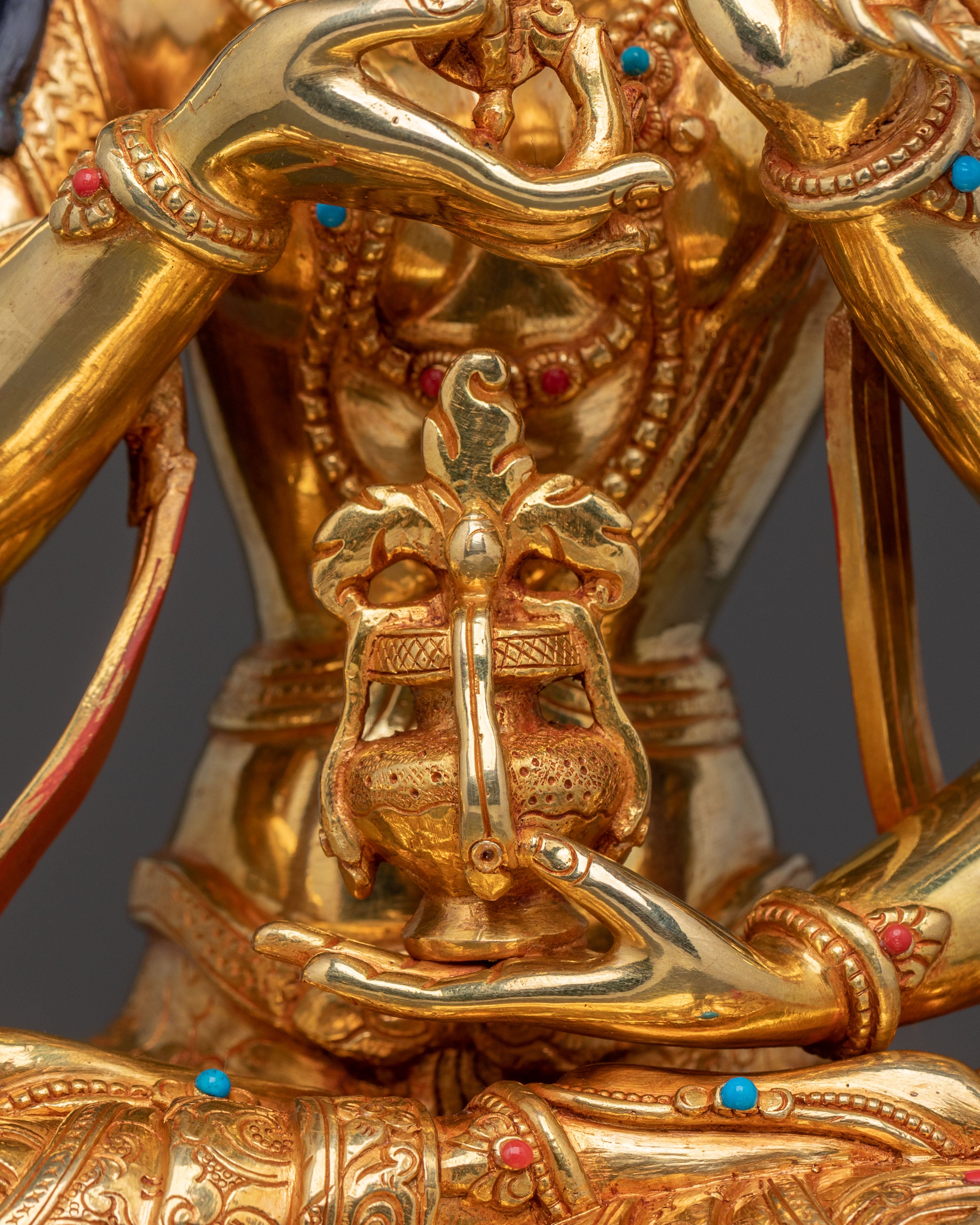 Sacred Nagyalma Golden Statue | Embodying of Purity