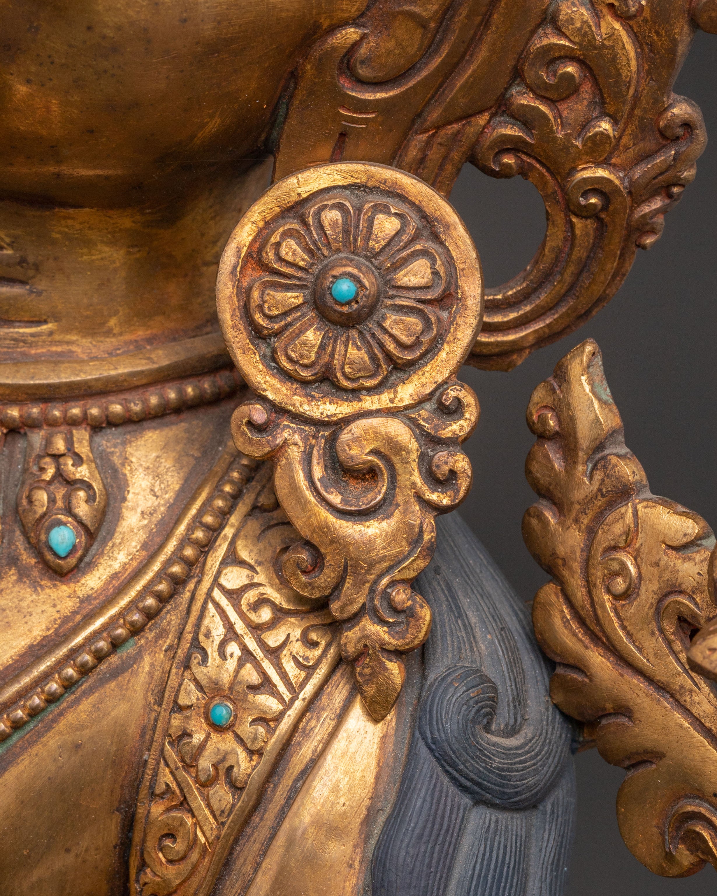 Statue of Maitreya Buddha of the Future | Traditional Himalayan Art