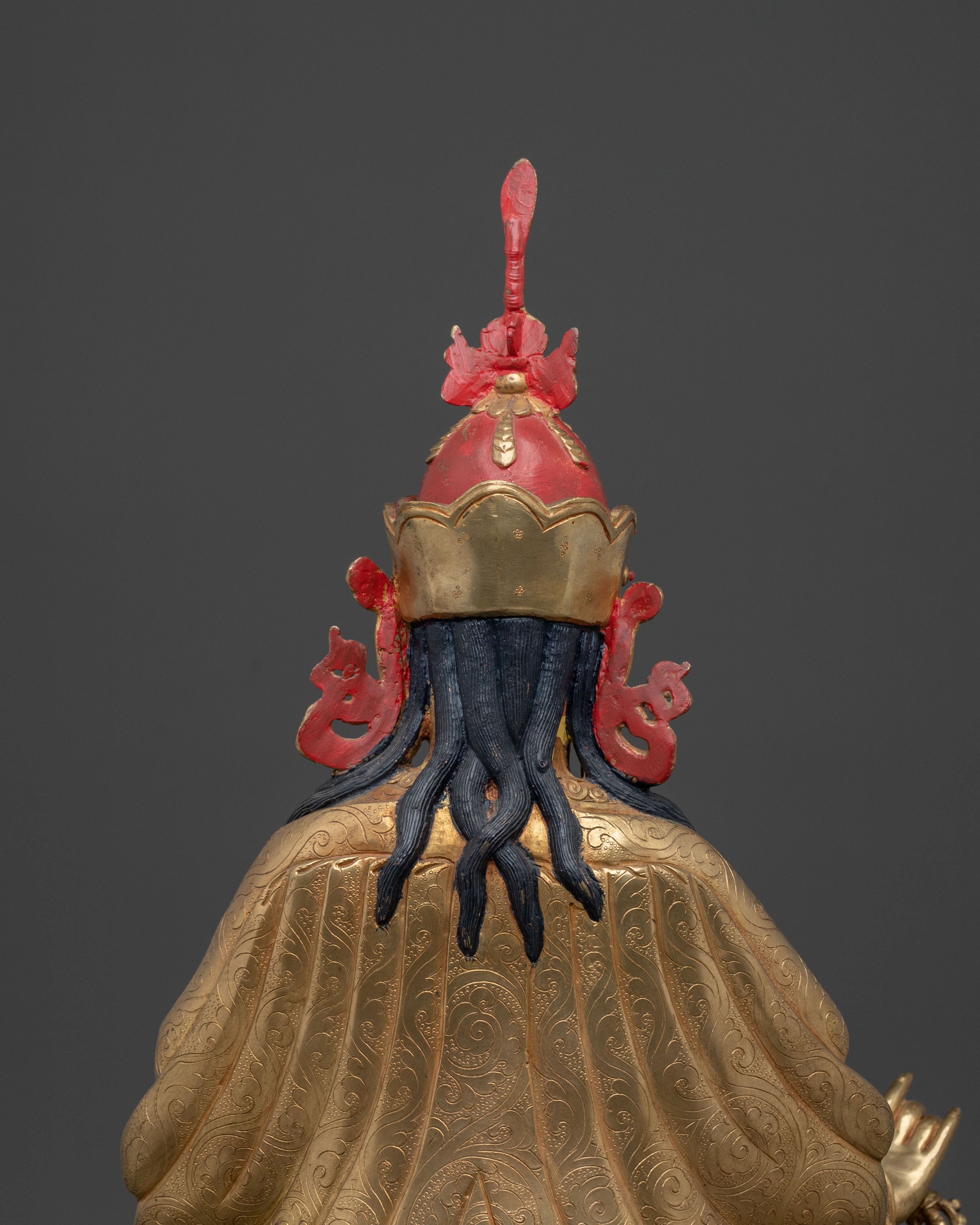 Guru Rinpoche Sculpture | Lotus-Born Master