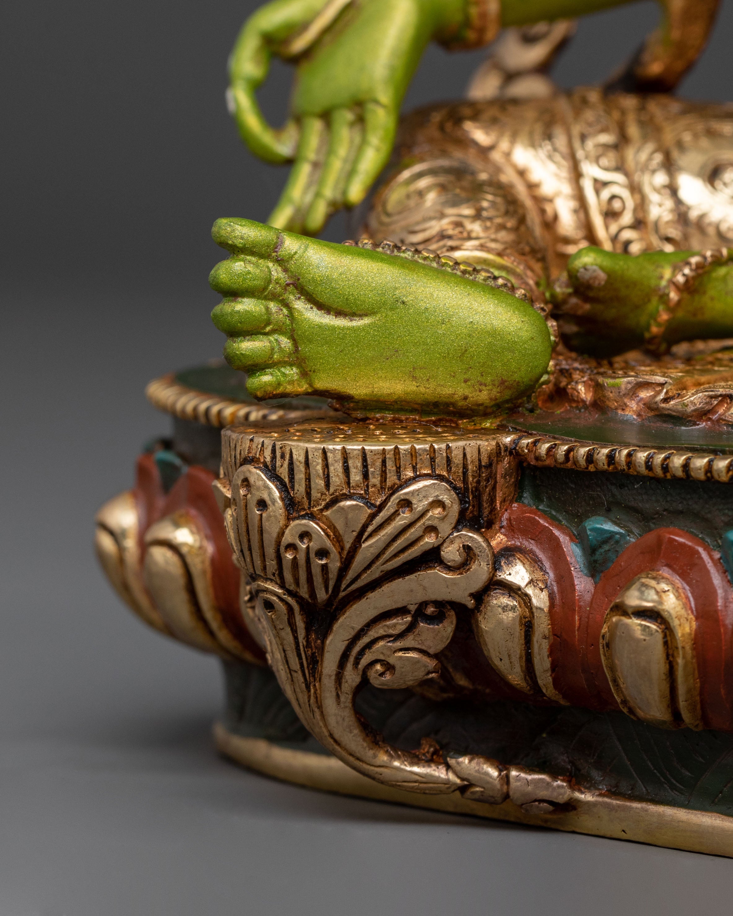 Green Tara Divine Statue | Compassion Figure