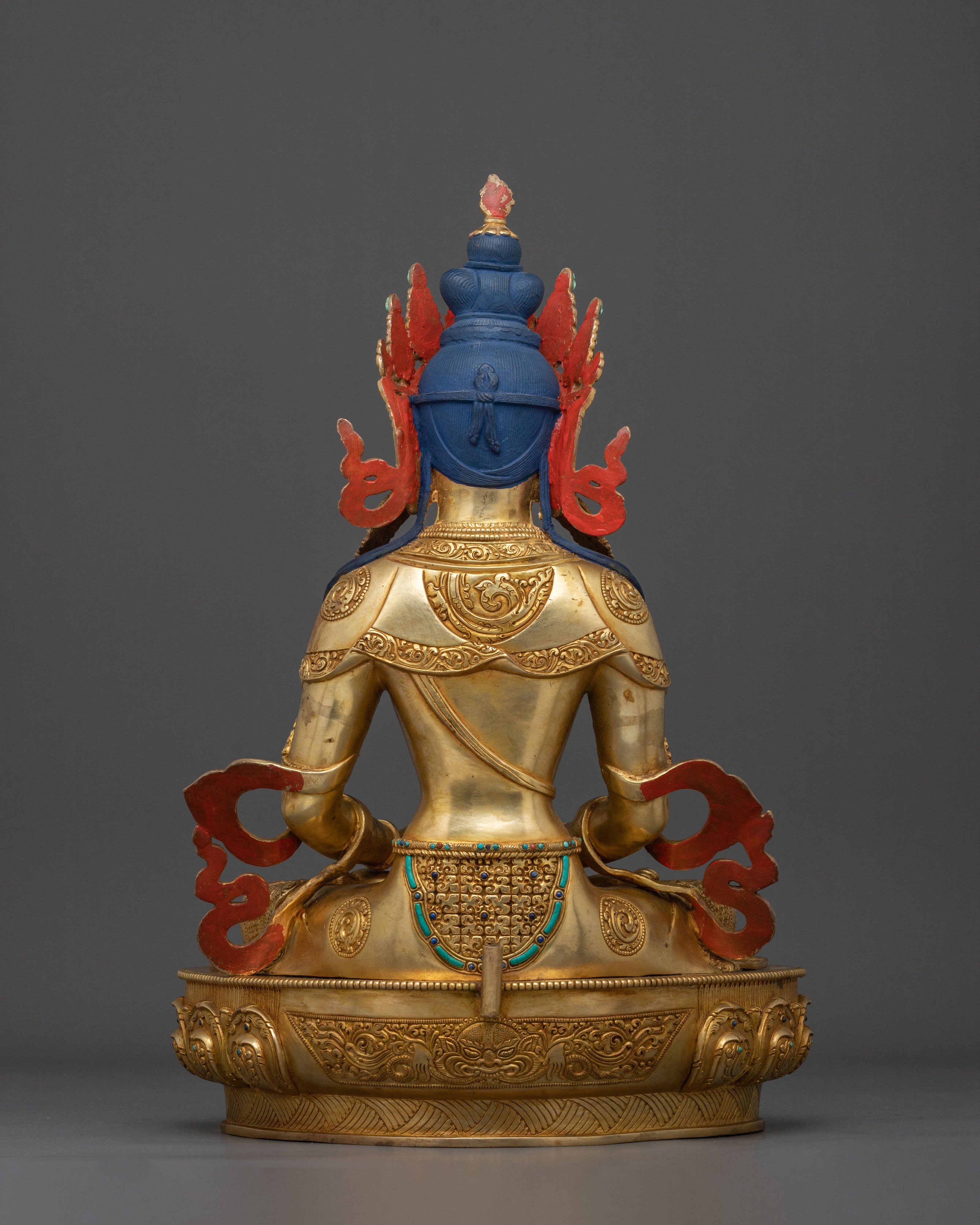 Handmade Amitayus Statue | Long Life Deity