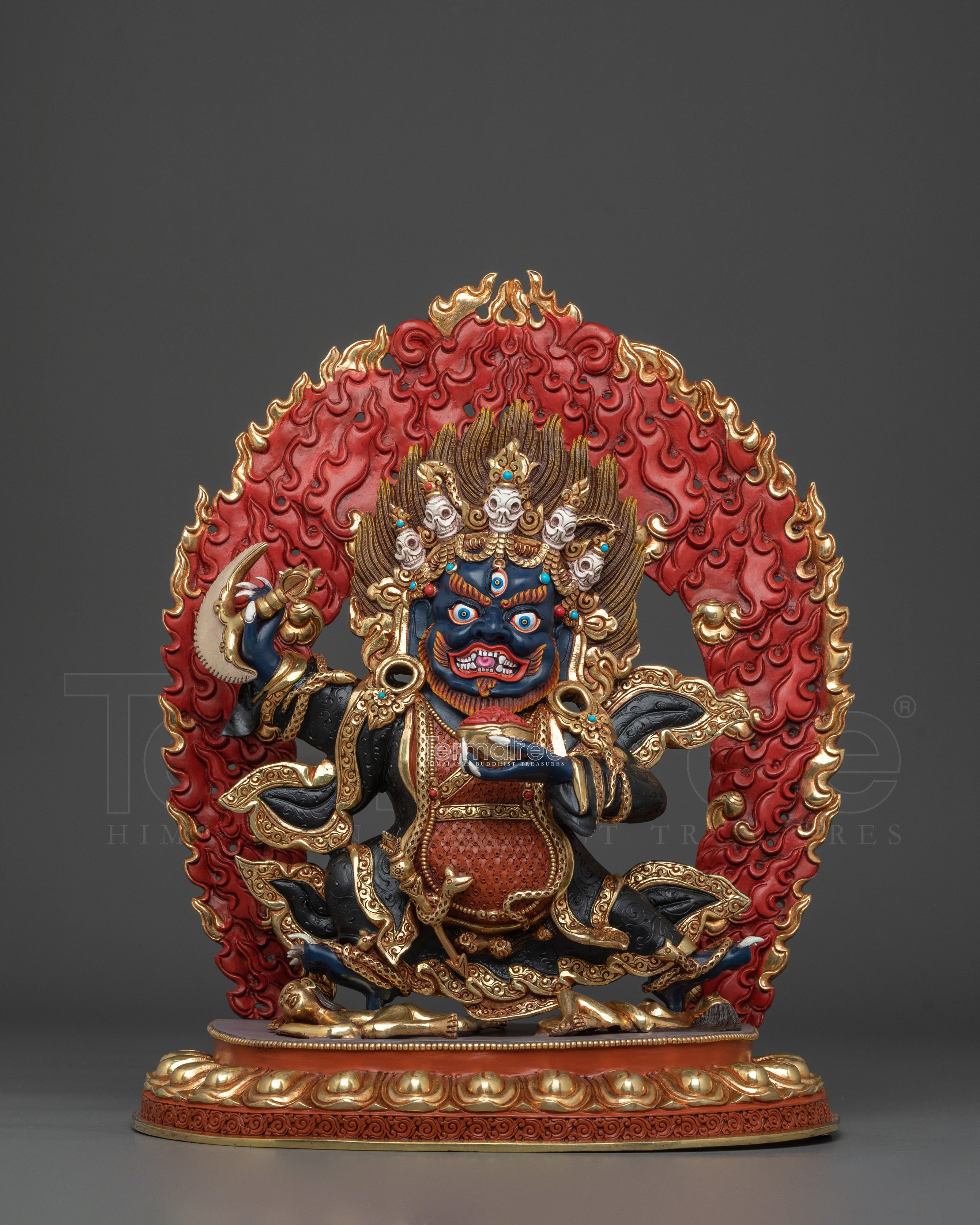 Mahakala Bernakchen Statue 