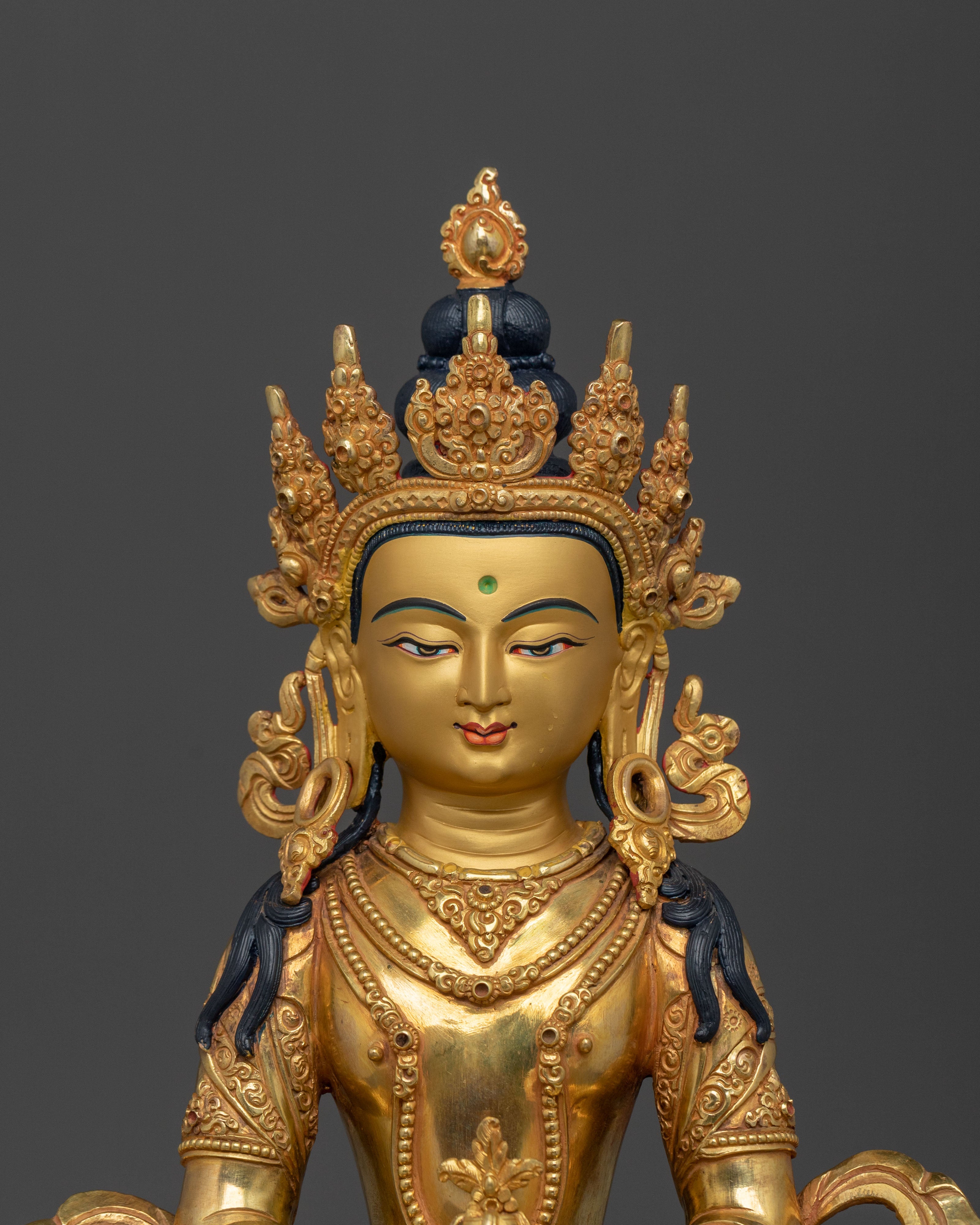 Amitayus Longevity Deity Figurine | Sacred Altar and Meditation Decor