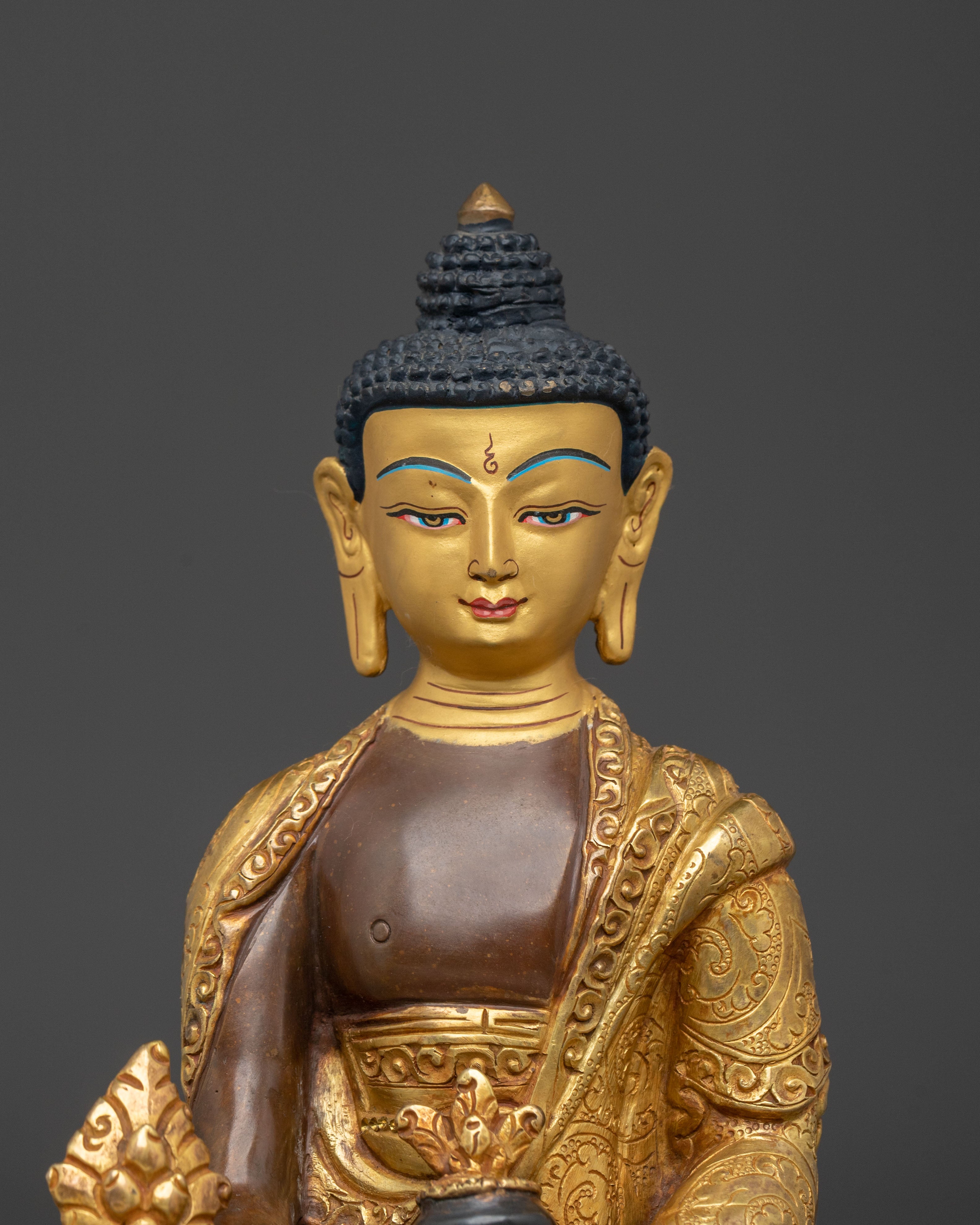 Medicine Buddha Statue | Meditation Altar Decor