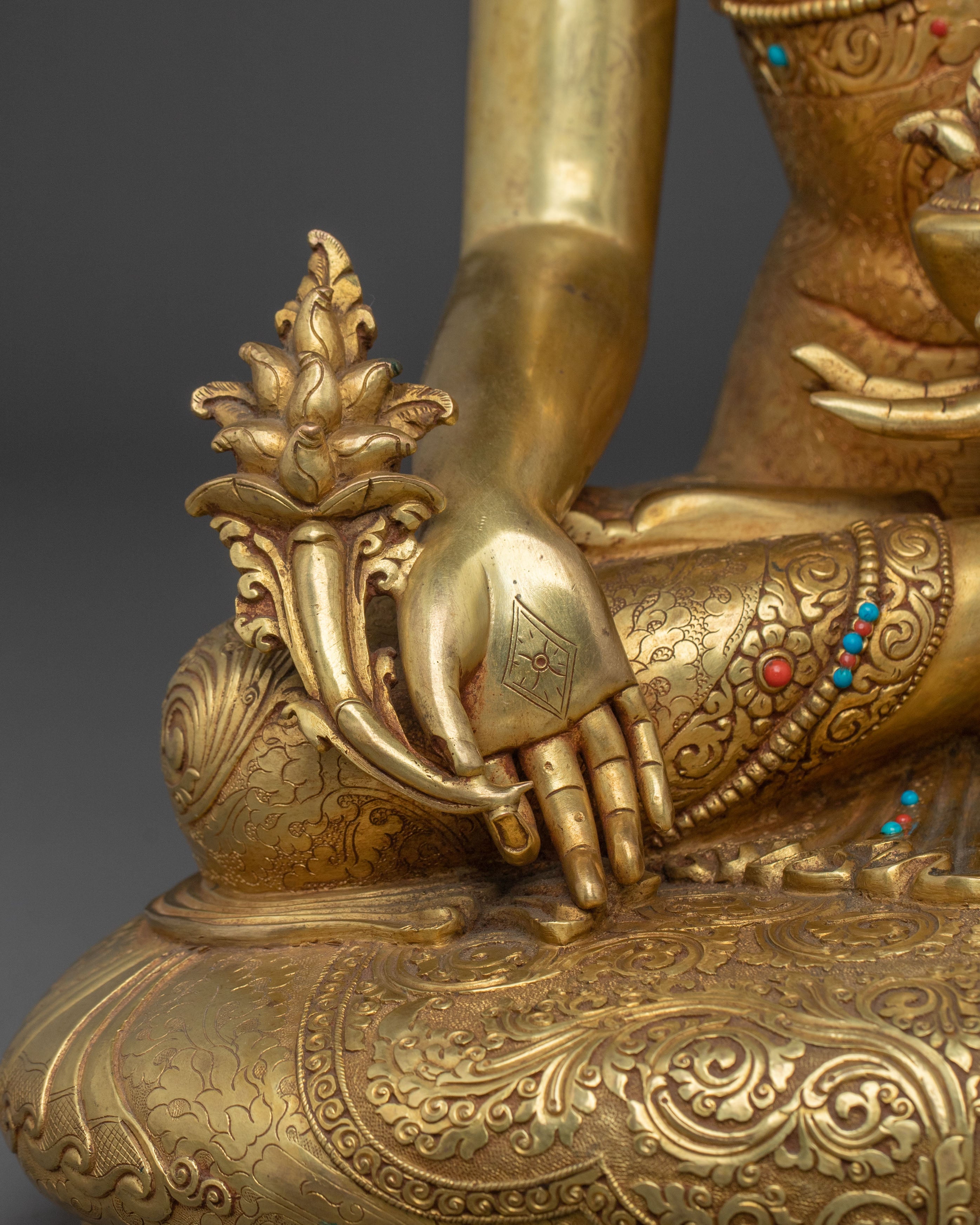 Medicine Buddha Healing Deity Statue | Buddha of Healing