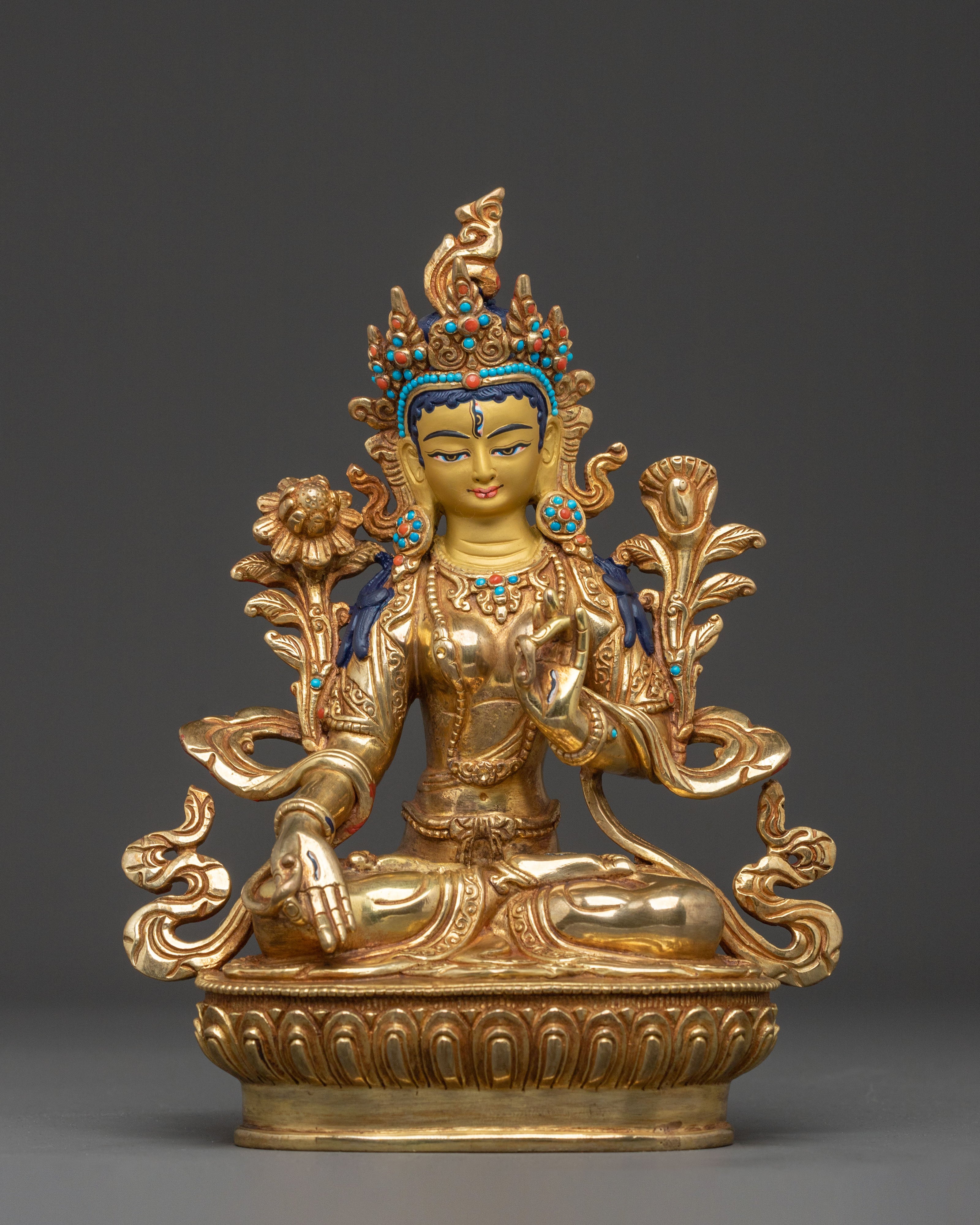 White Tara Statue