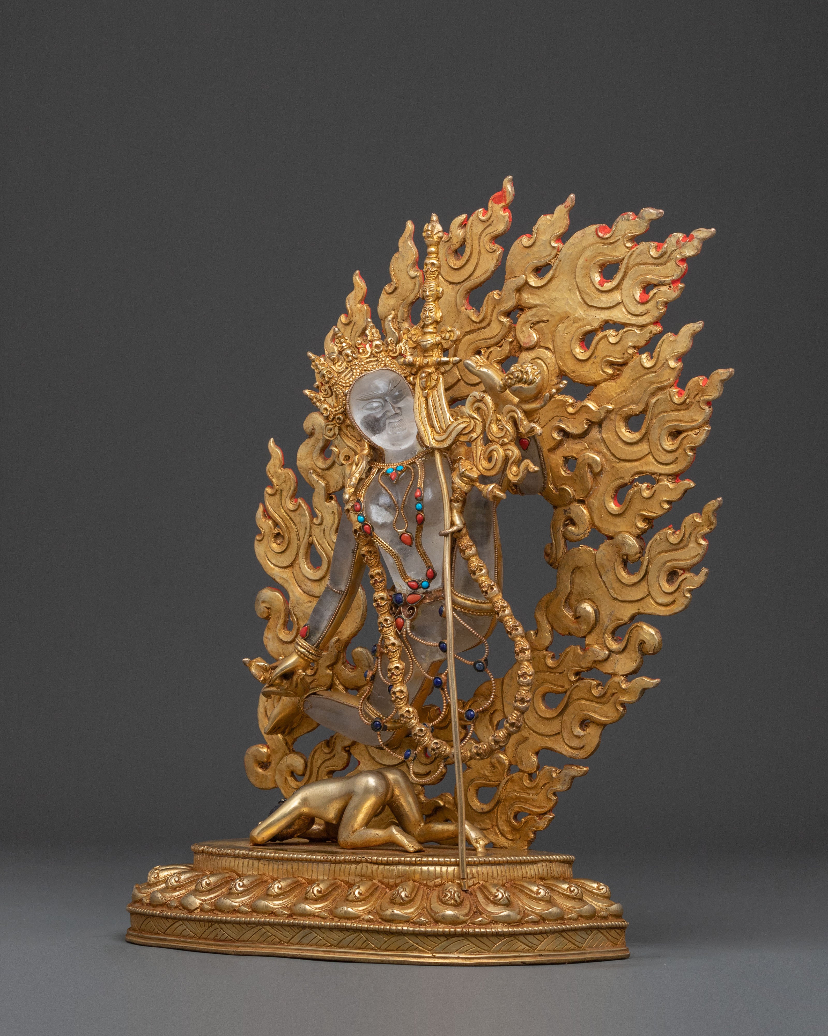 Handcrafted Aaksha Yogini Statue | Exquisite Handcrafted Idol