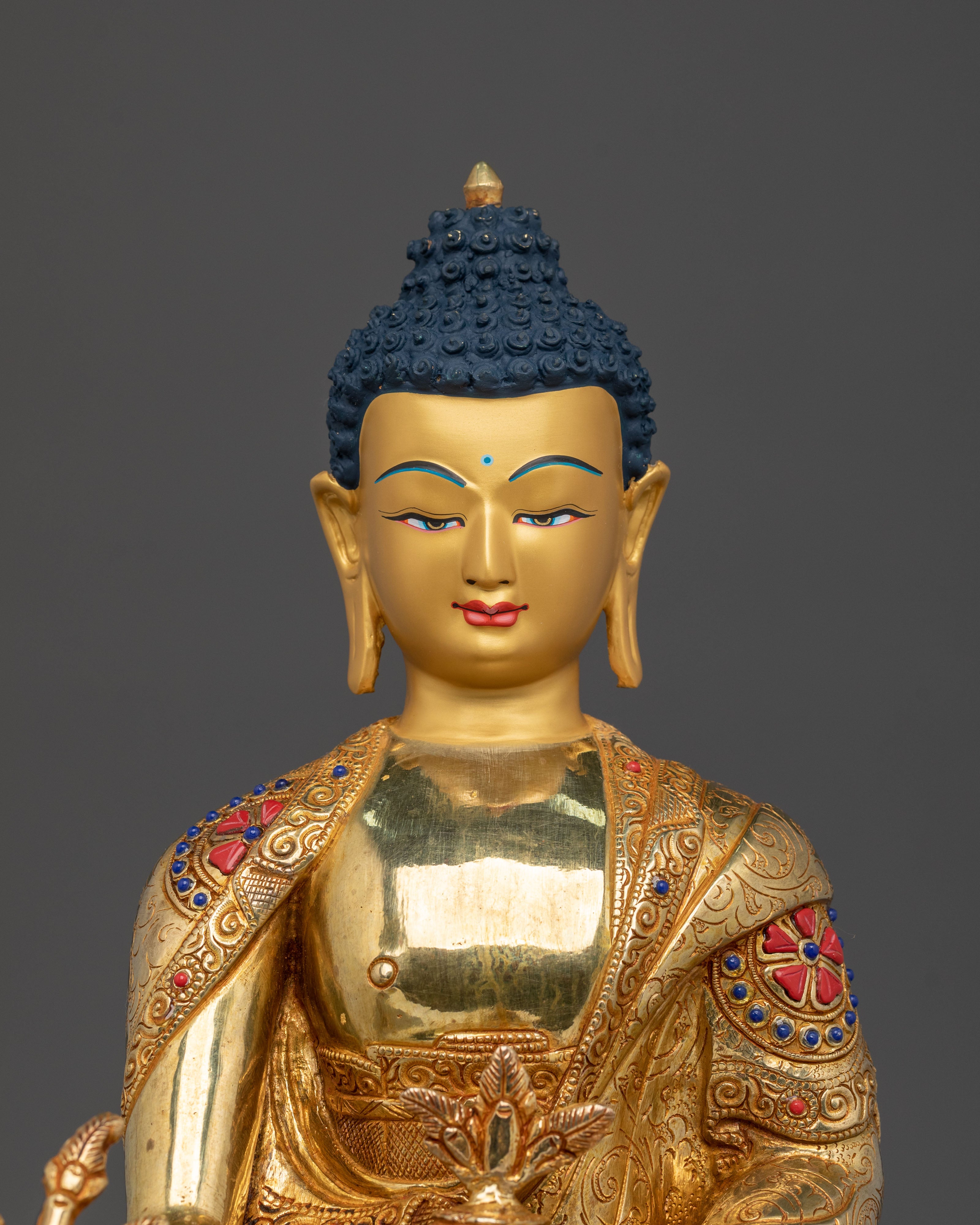 Divine Three Buddha Statue Set | Handcrafted Nepal Artistry