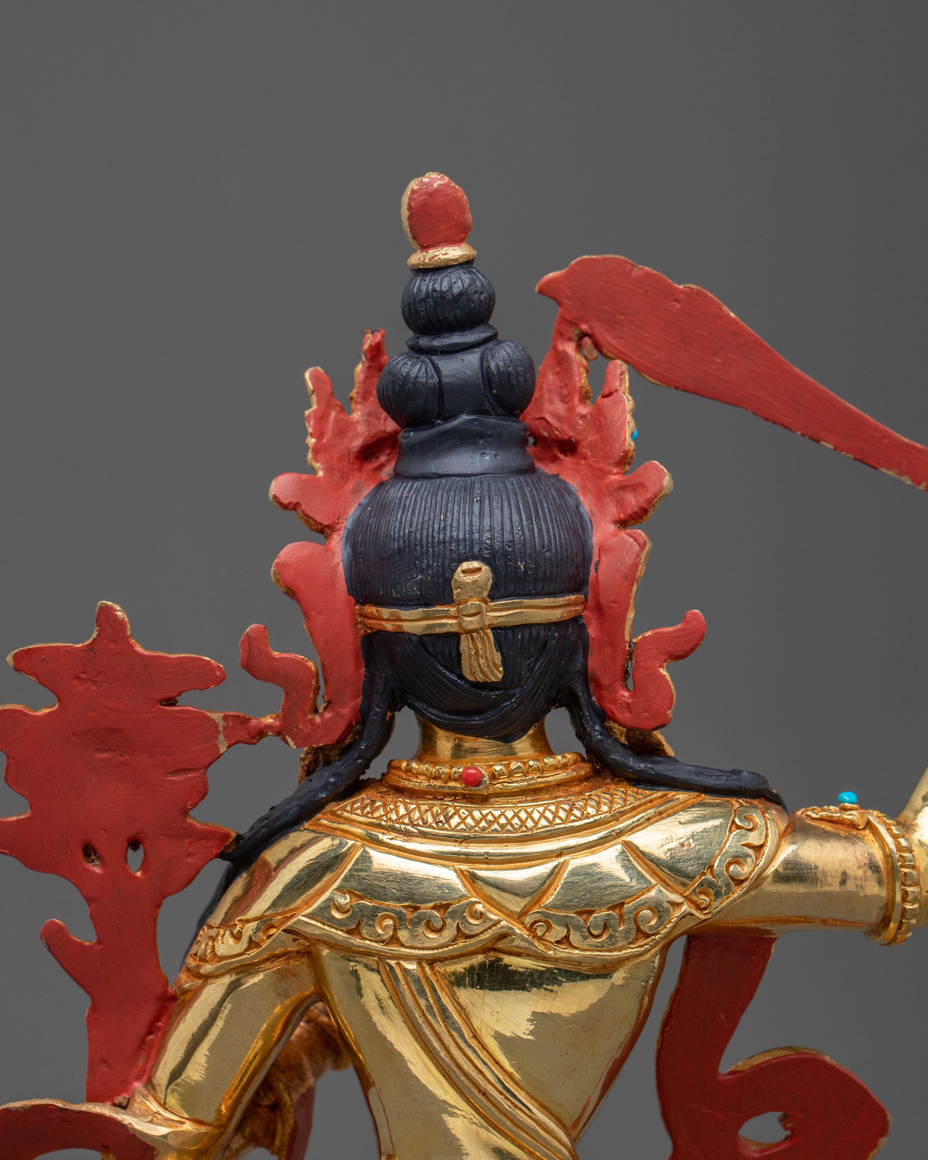 Manjushri Buddhist Statue for Decor: Bodhisattva of Wisdom
