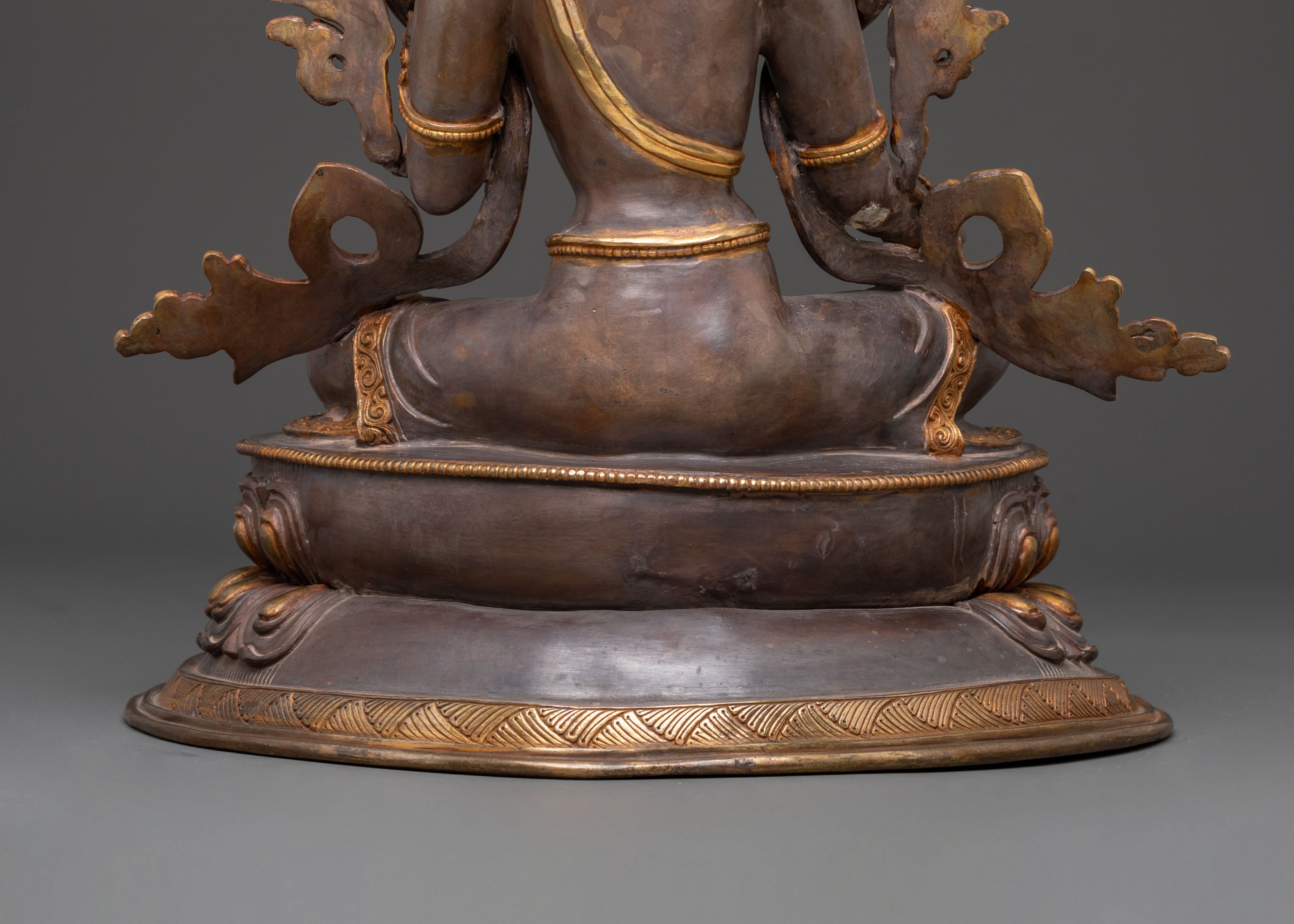 Handcrafted Green Tara Protection Statue