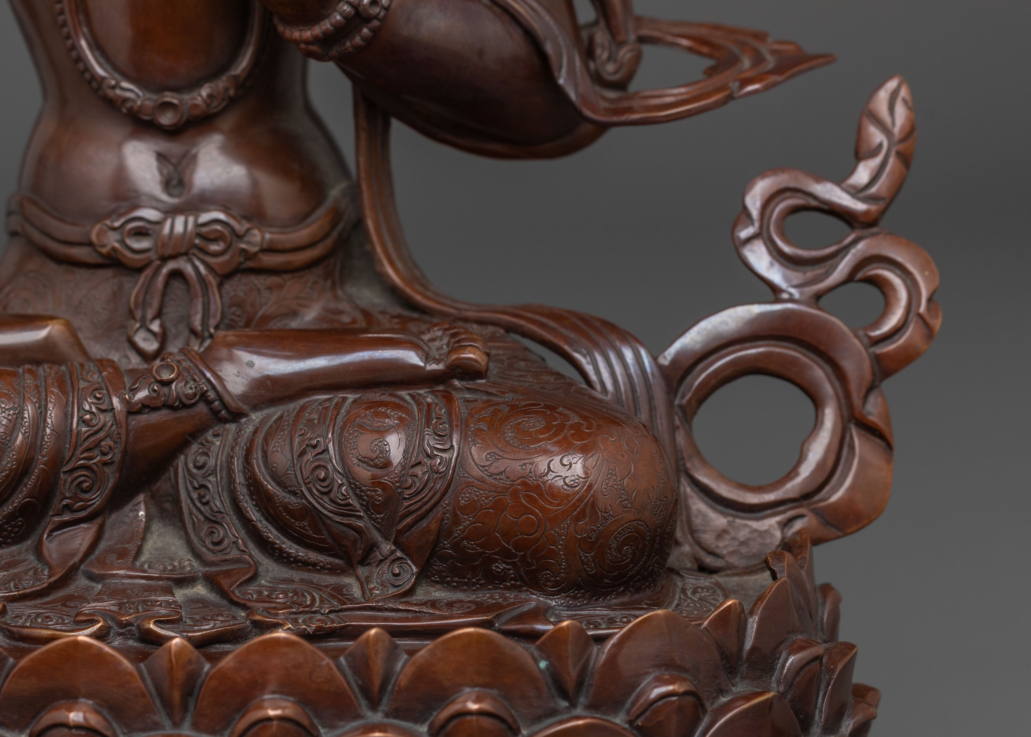 Manjushri Sculpture Bodhisattva of Wisdom | Bodhisattva of Wisdom