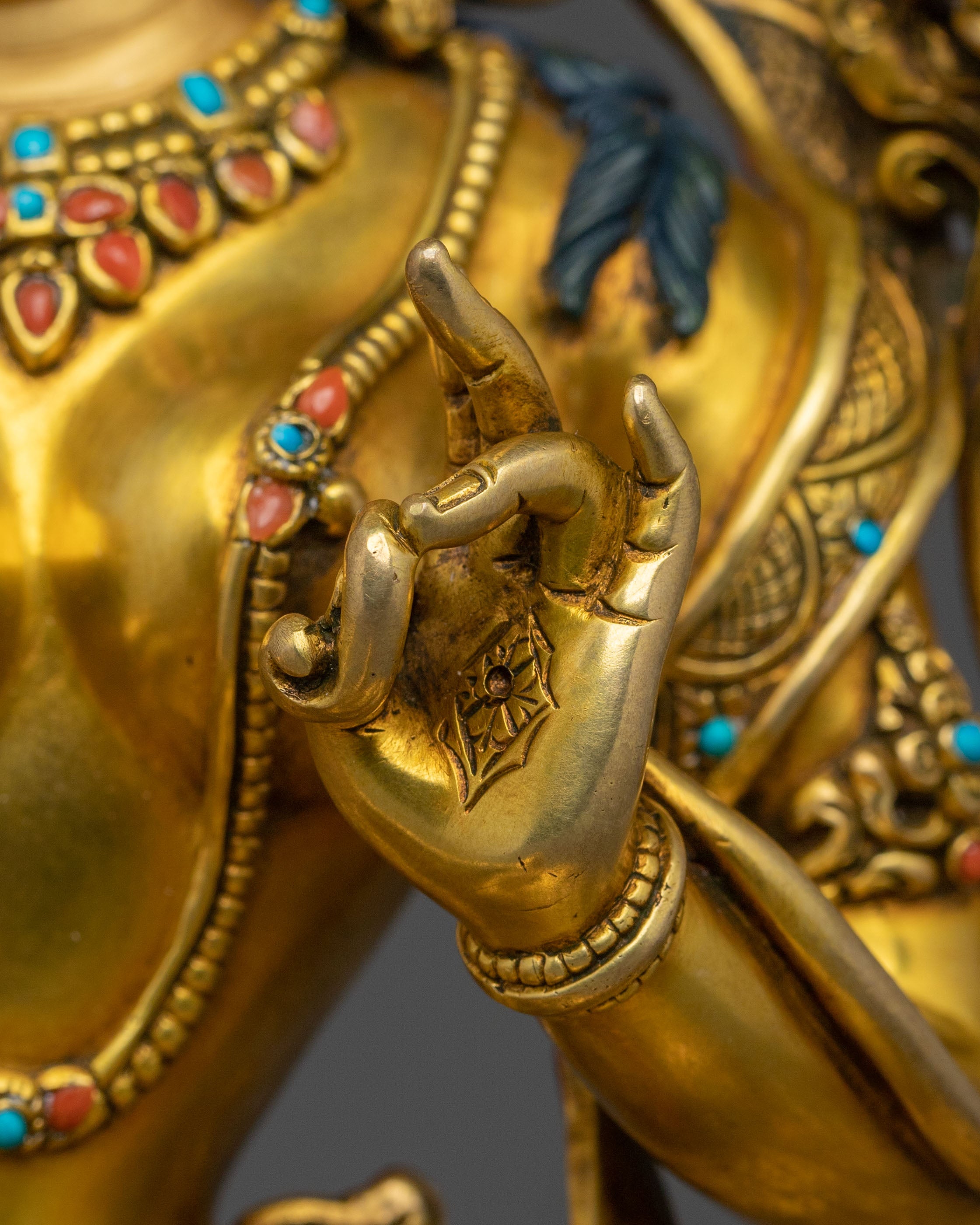 Green Tara Sculpture | Healing Goddess