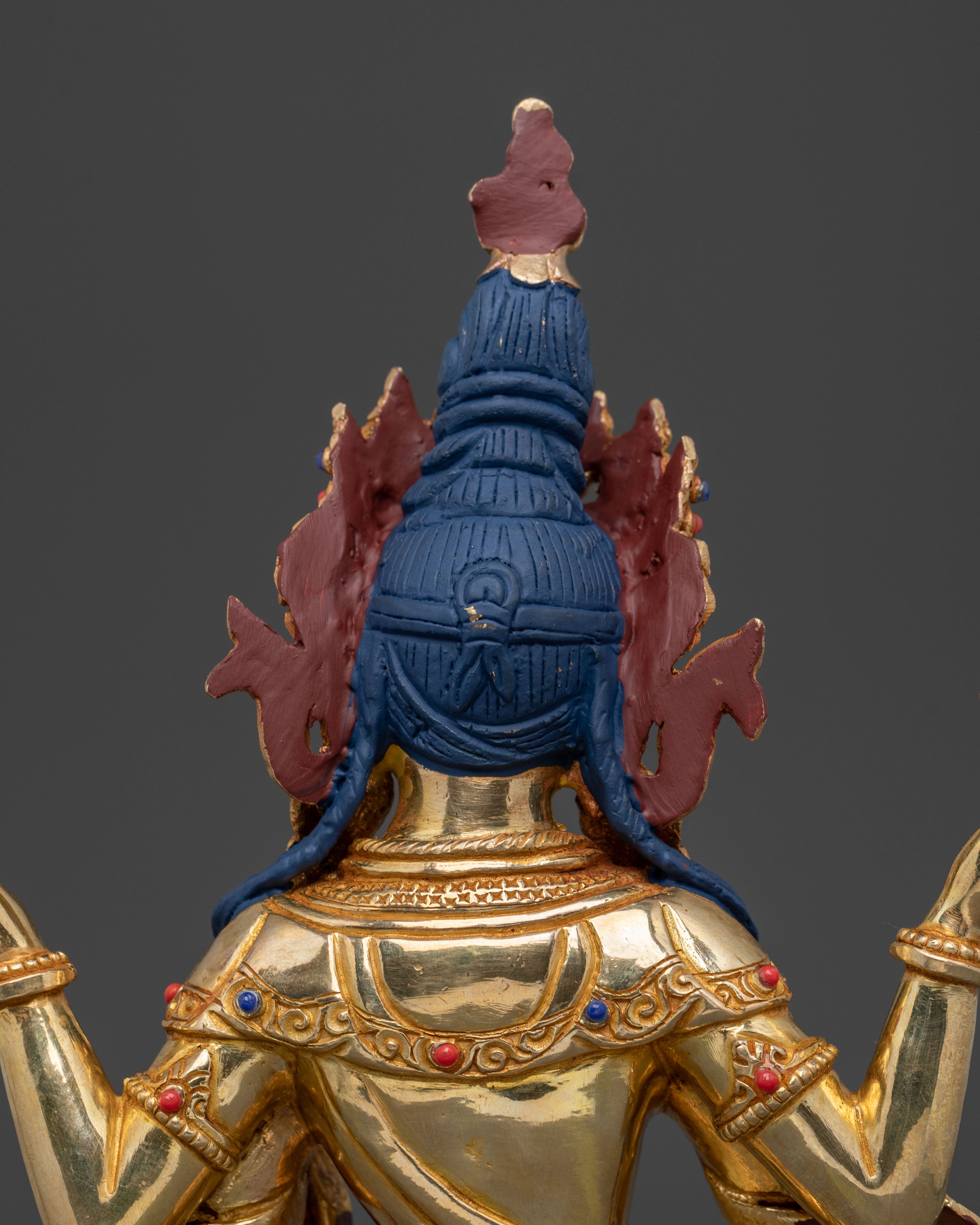 Laxmi devi spiritual statue | 24K Gold Gilded