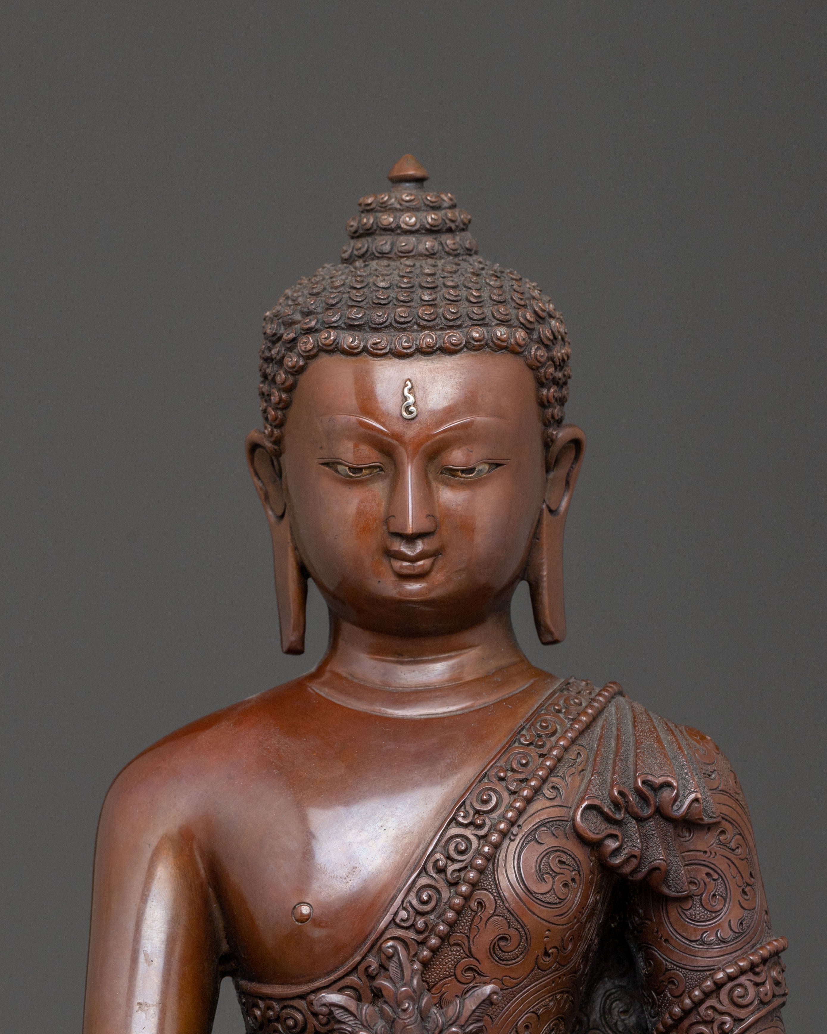 Handcrafted Medicine Buddha Statue: Spiritual Healing
