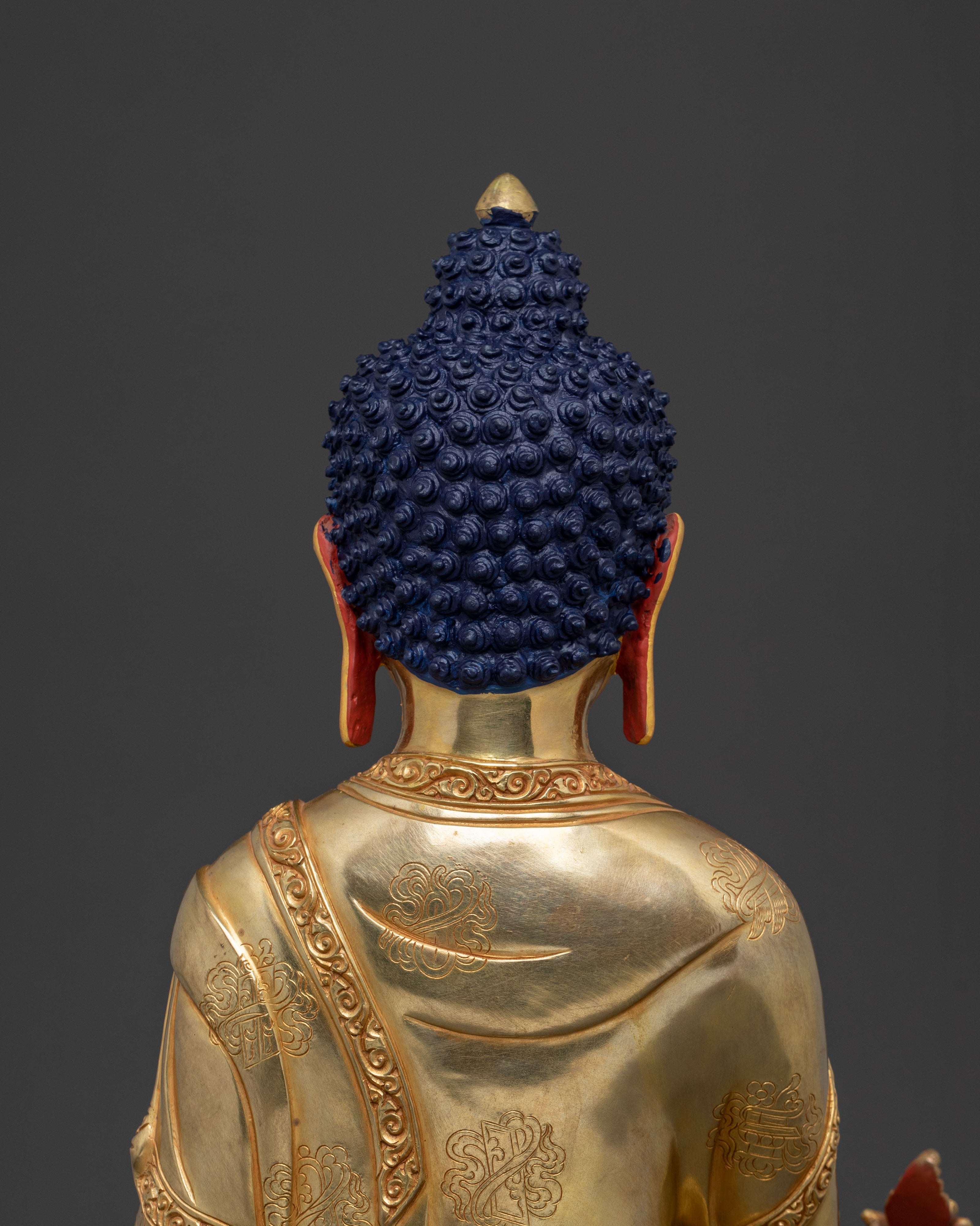 Medicine Buddha Statue | 24K Gold Gilded Icon