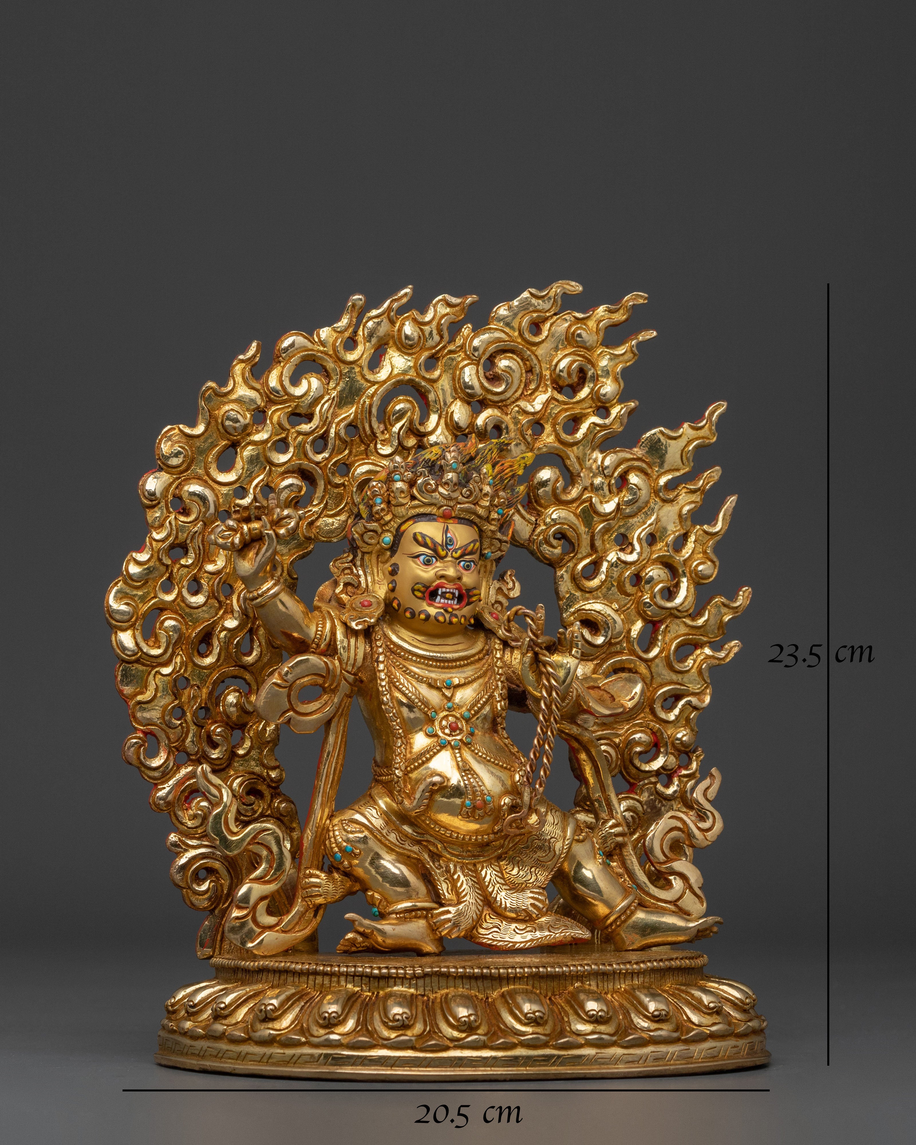Handcrafted Vajrapani Statue | Buddhist Protector