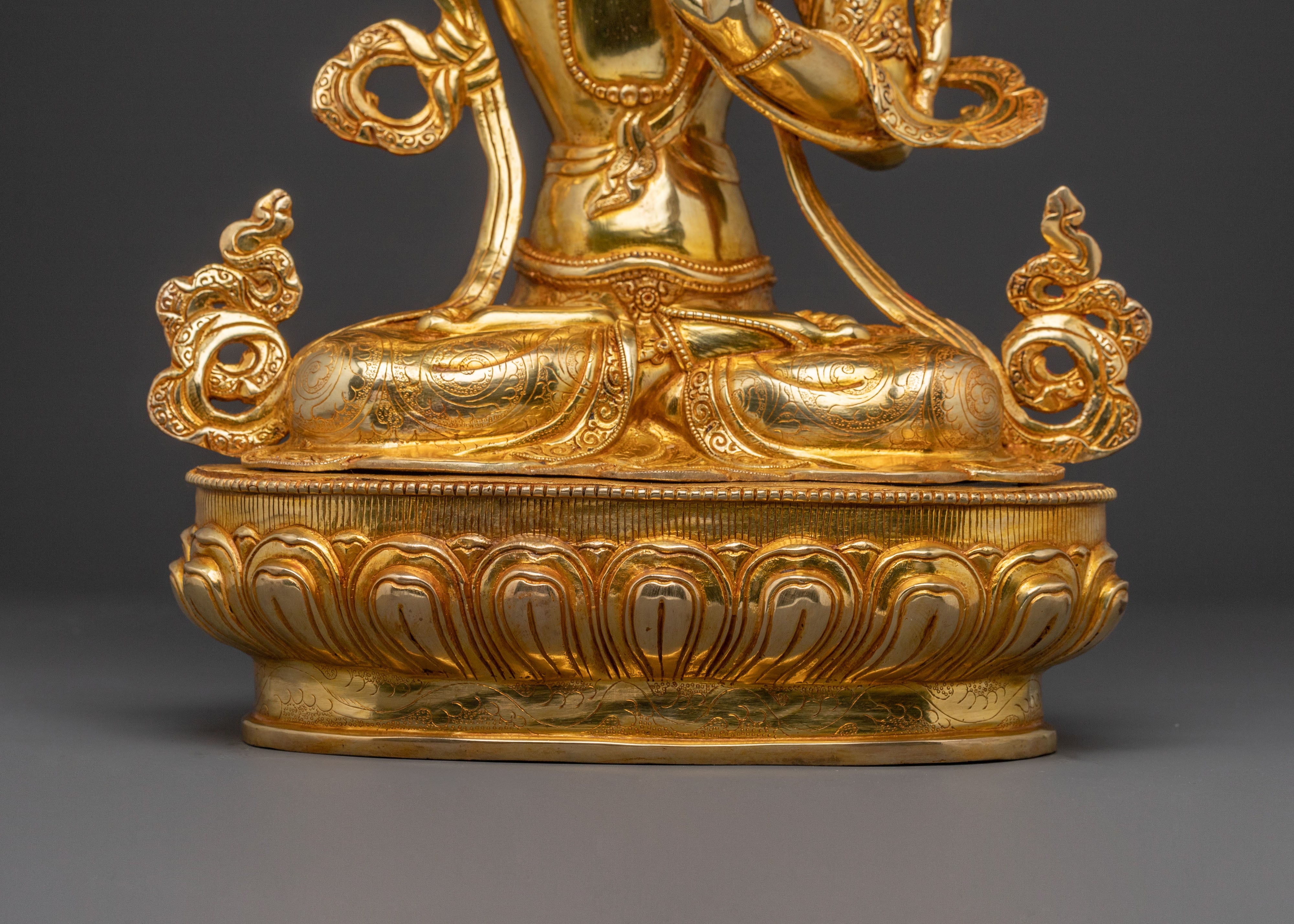 Manjushri Radiant Wisdom Statue | Altar Decor