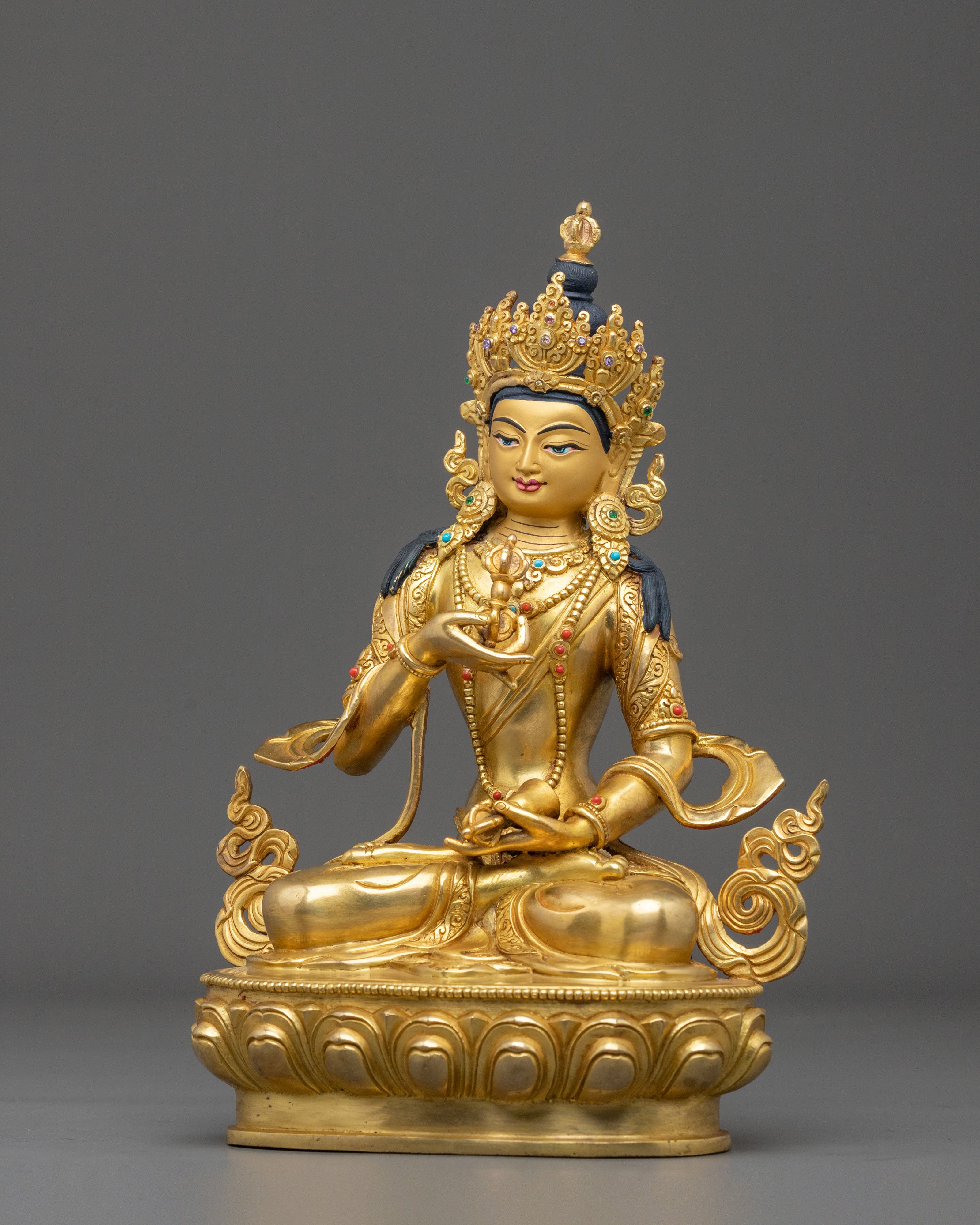Vajrasattva Sculpture | Tibetan Enlightened Deity