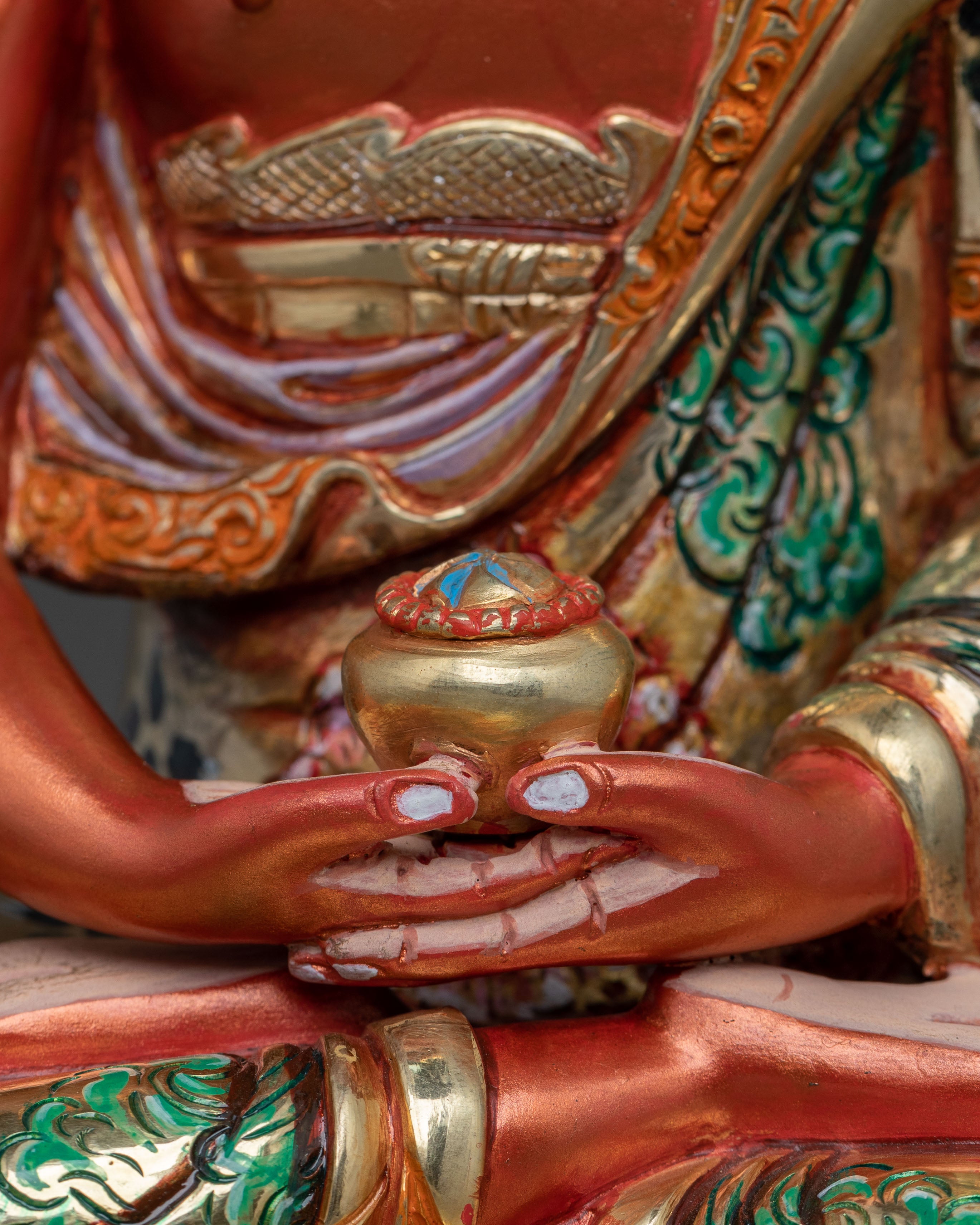 Three Buddhas Sacred Set | Tibetan Buddhist Altar Decor