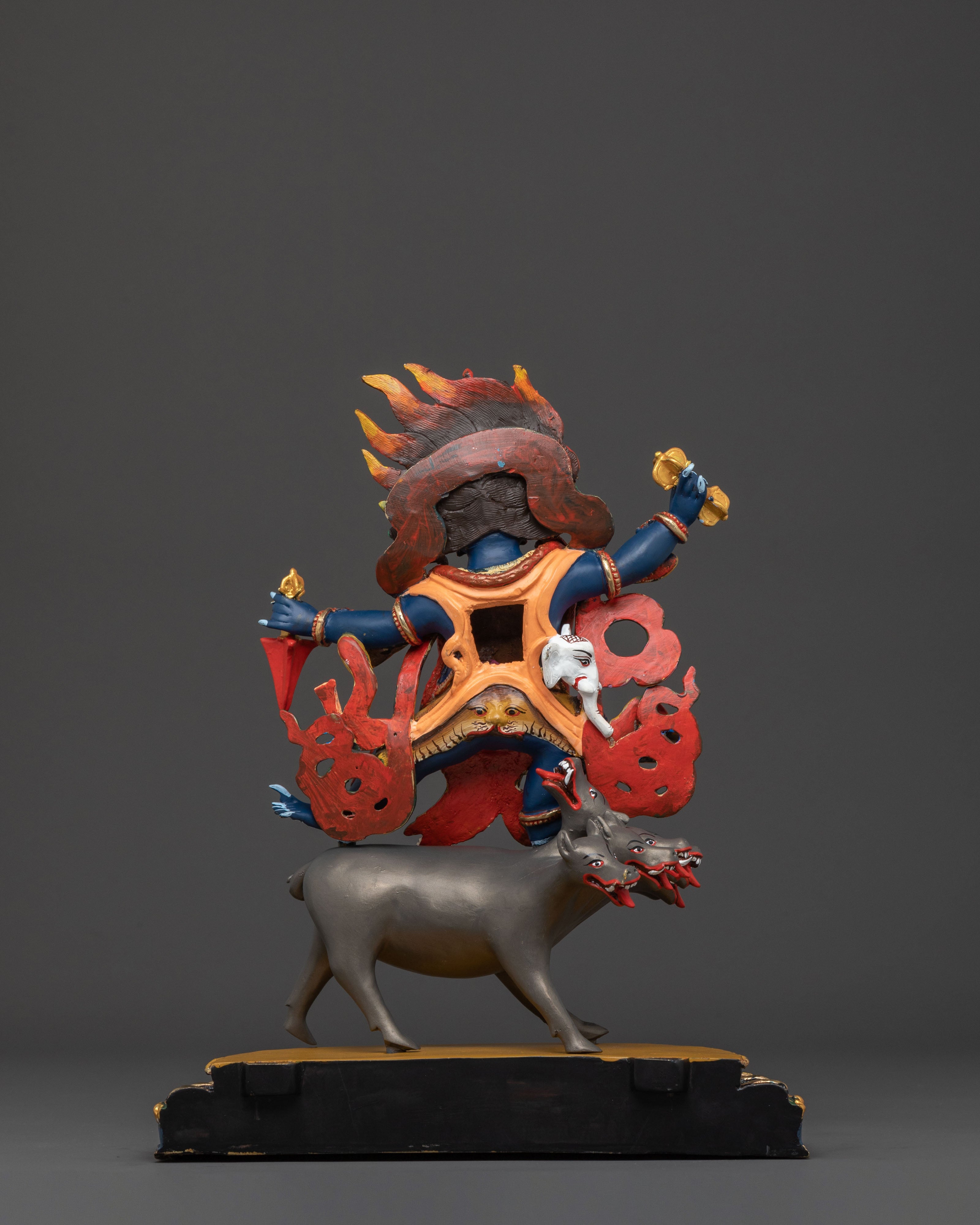 Handcrafted Dorje Gotrab Statue | Wrathful Deity