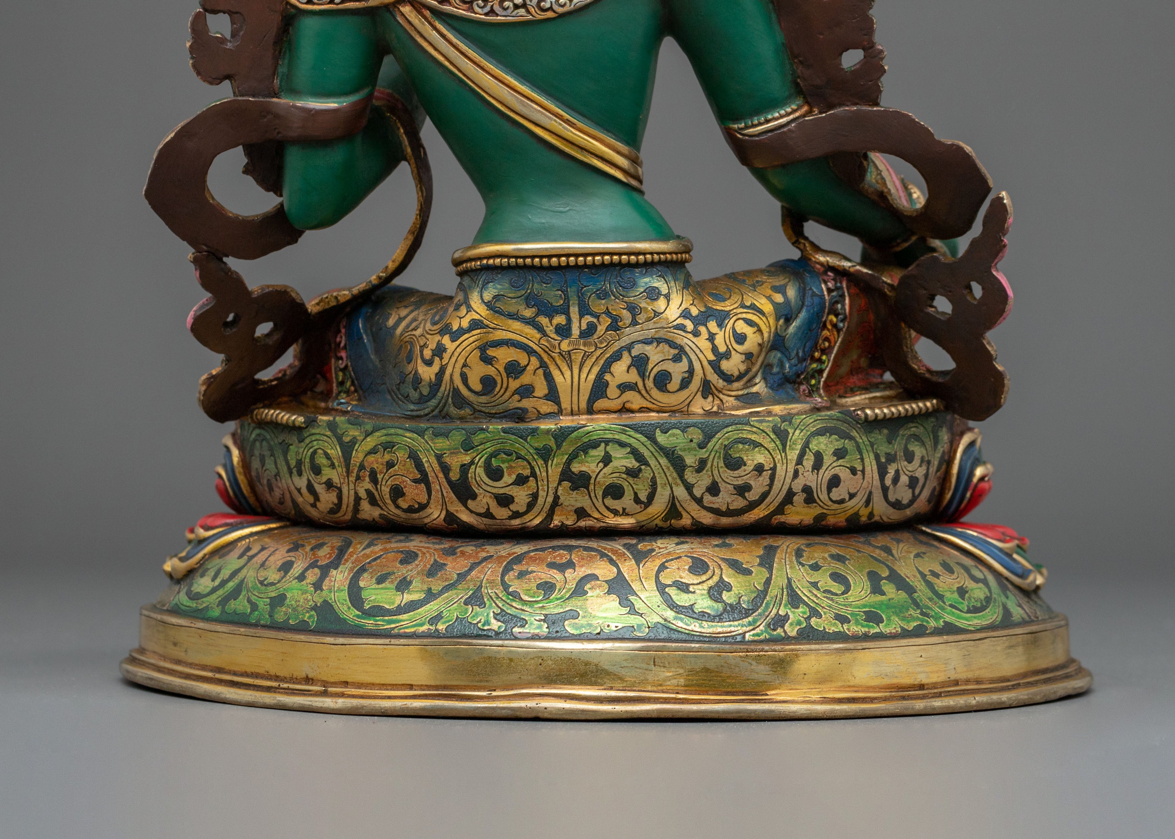 Green Tara Statue: Mother of Liberation