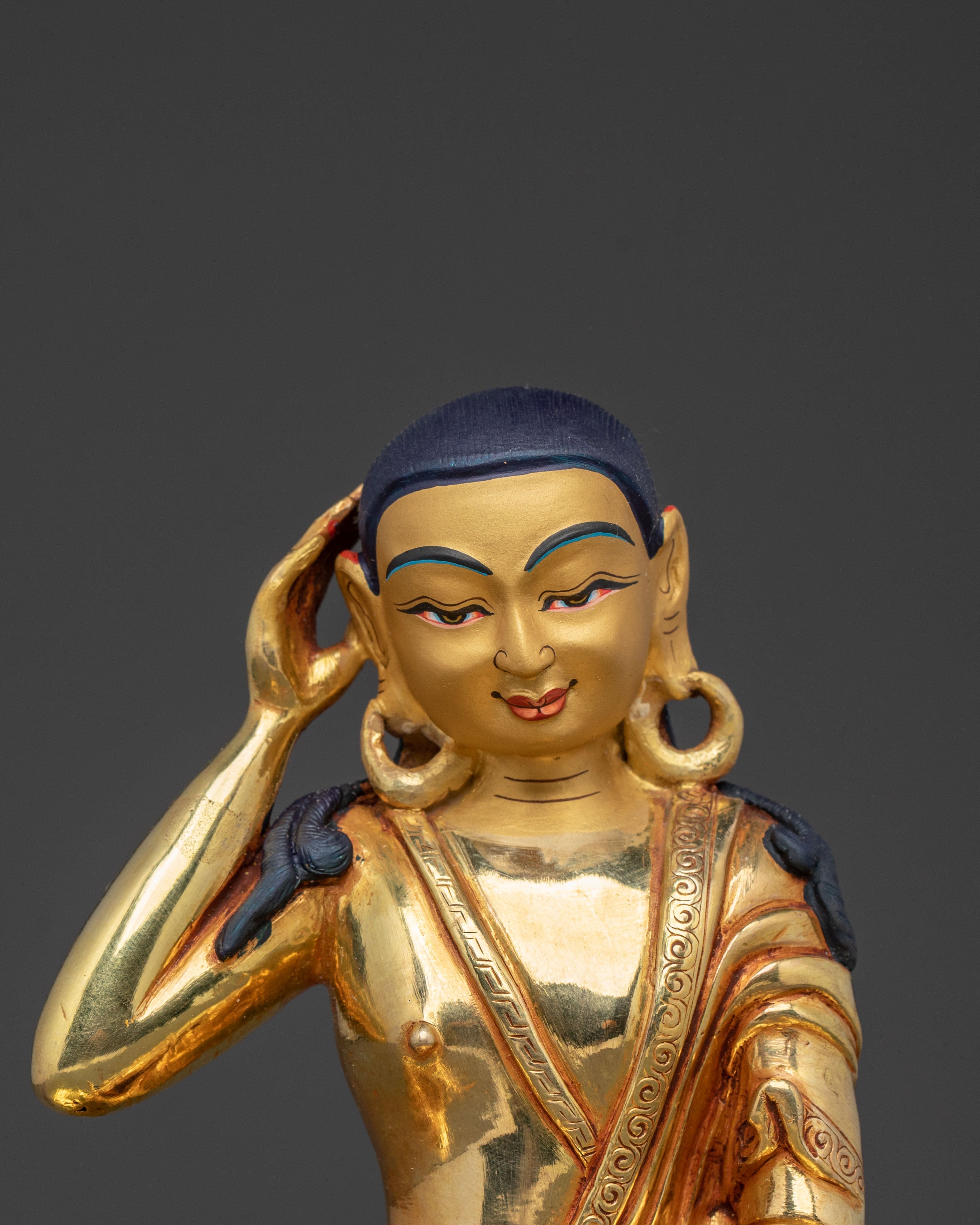 Milarepa Divine Statue | Tibetan Shrine Decor
