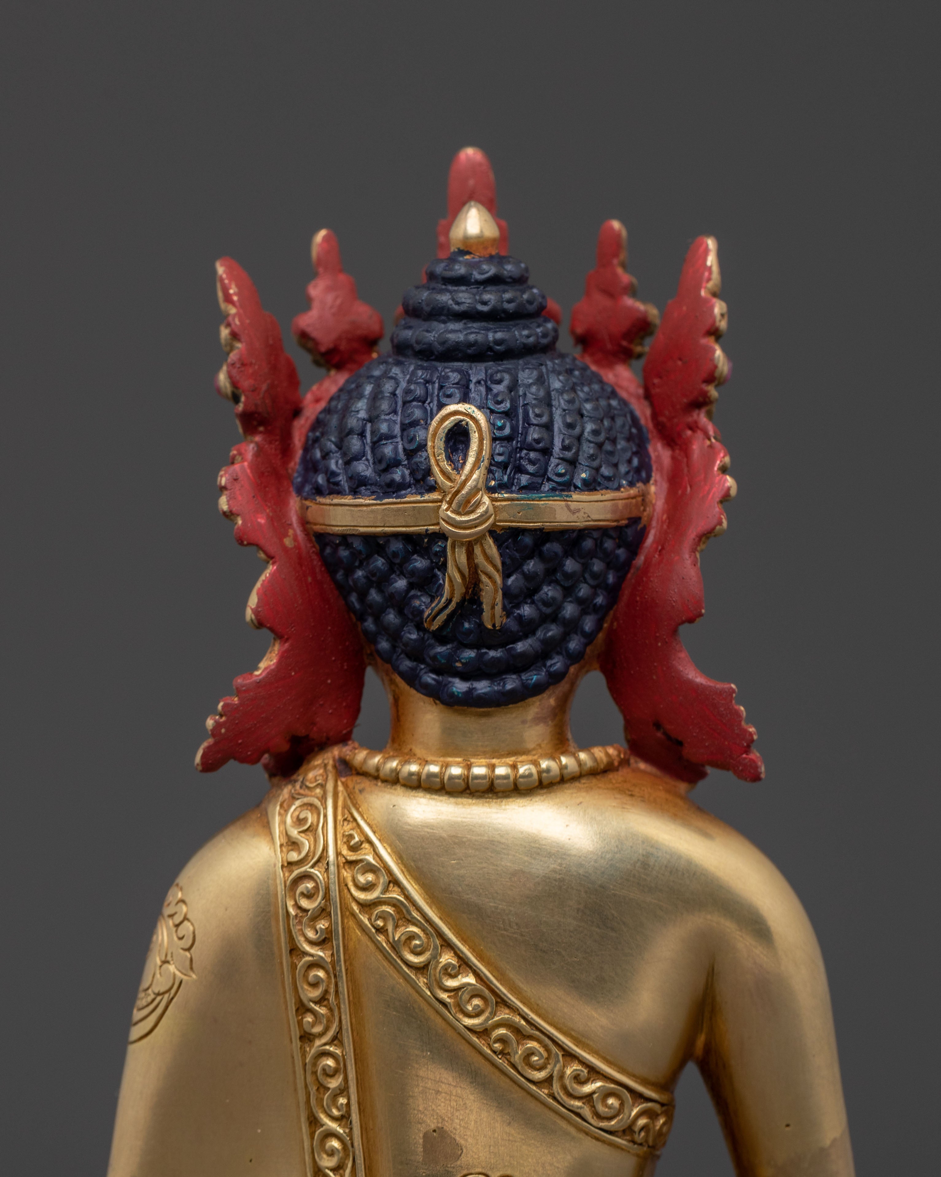 Amitabha Buddha Statue with Crown | Celestial Buddha
