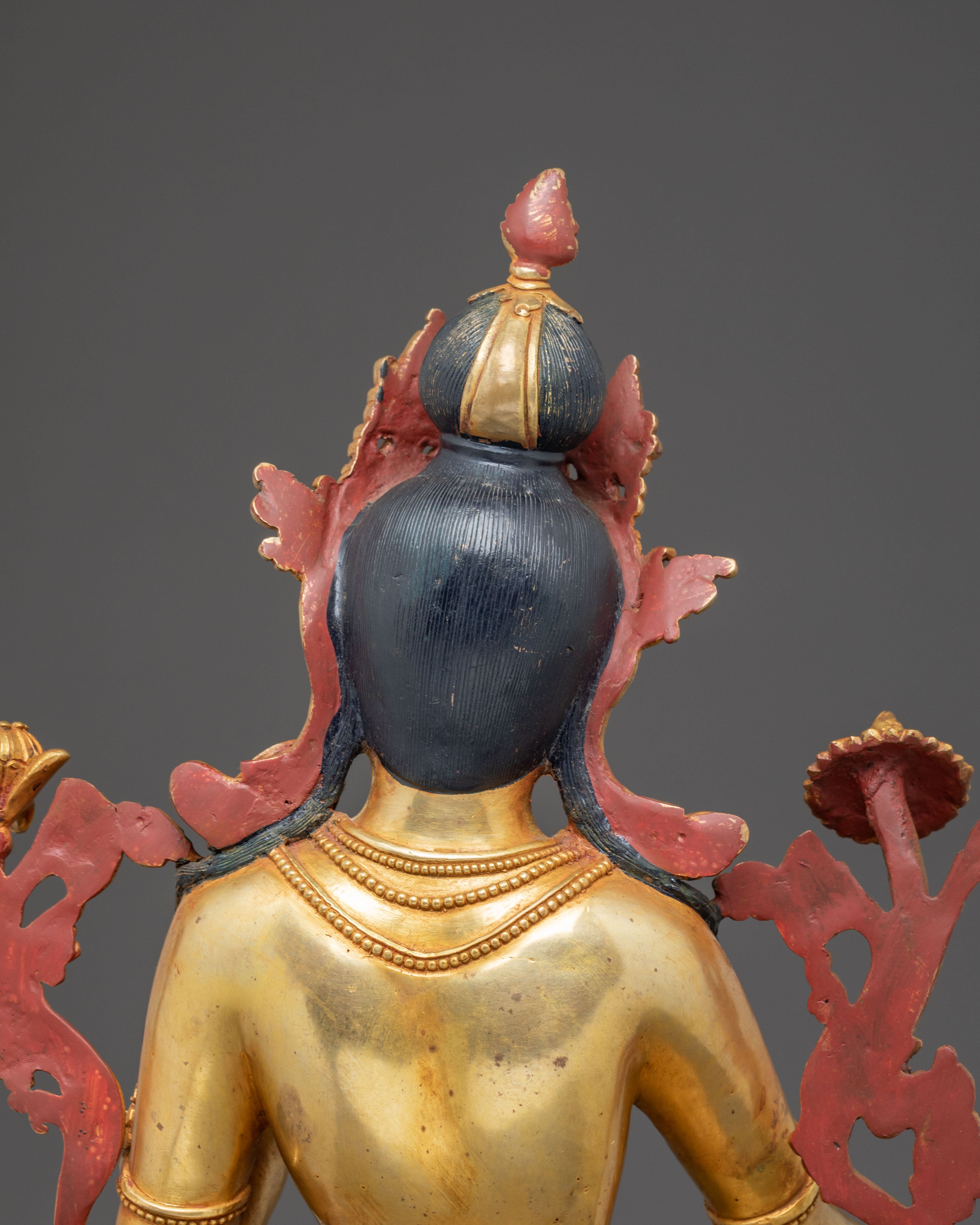 Handcrafted Statue of Mother Green Tara | Swift Protector