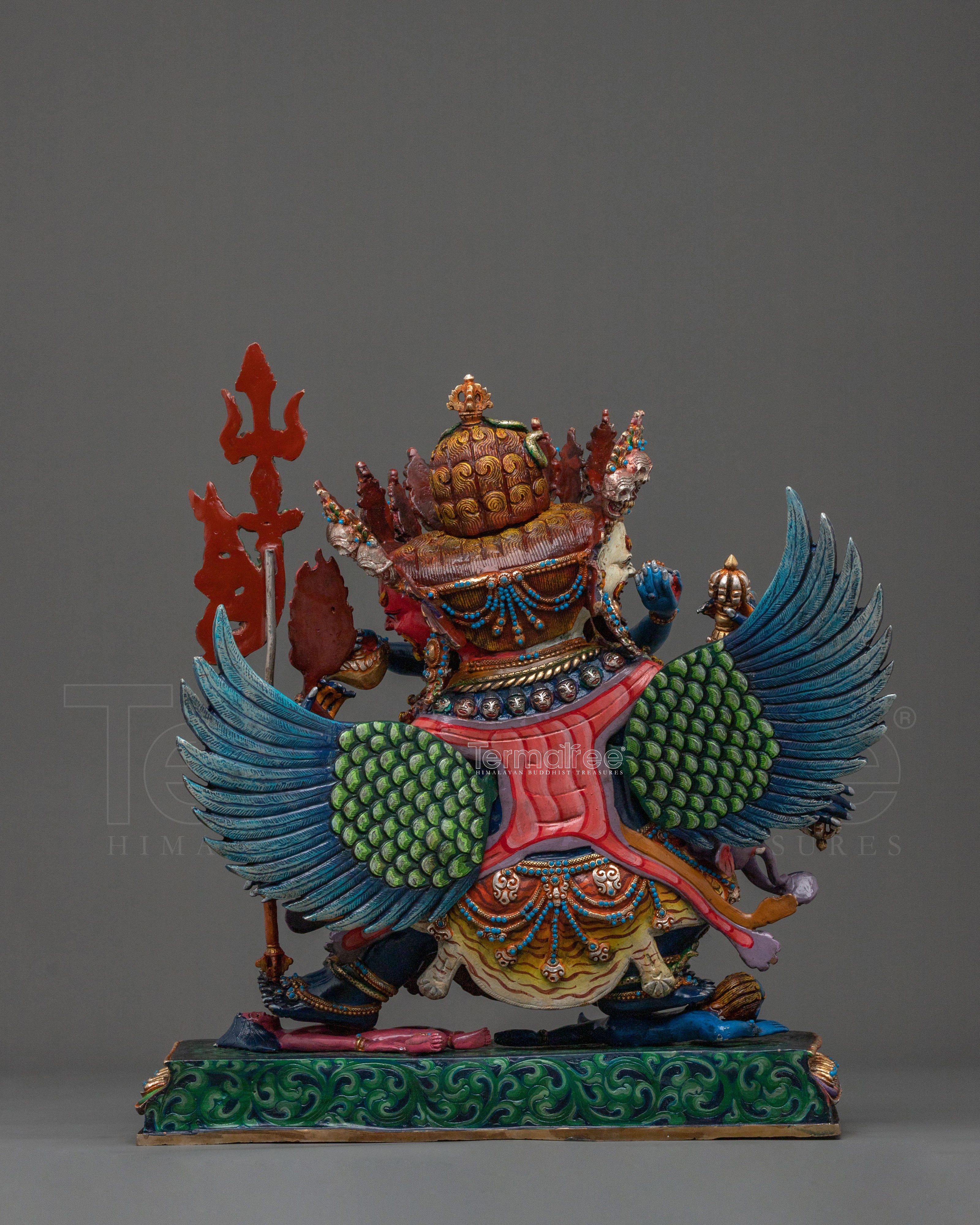 Handmade Vajrakilaya Sacred Sculpture | Home Decor