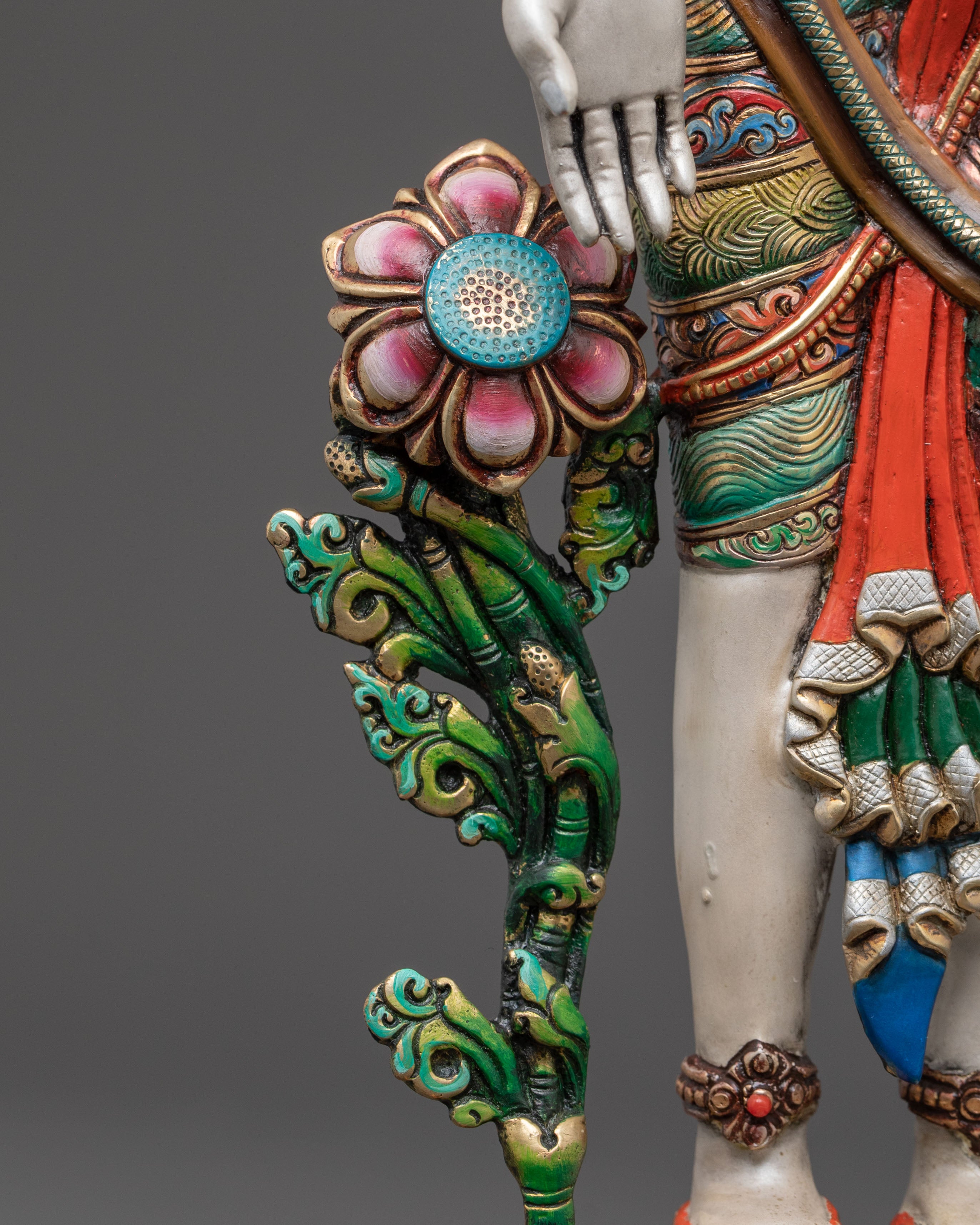 Padmapani Divine Statue for Rituals | Symbol of Tranquility