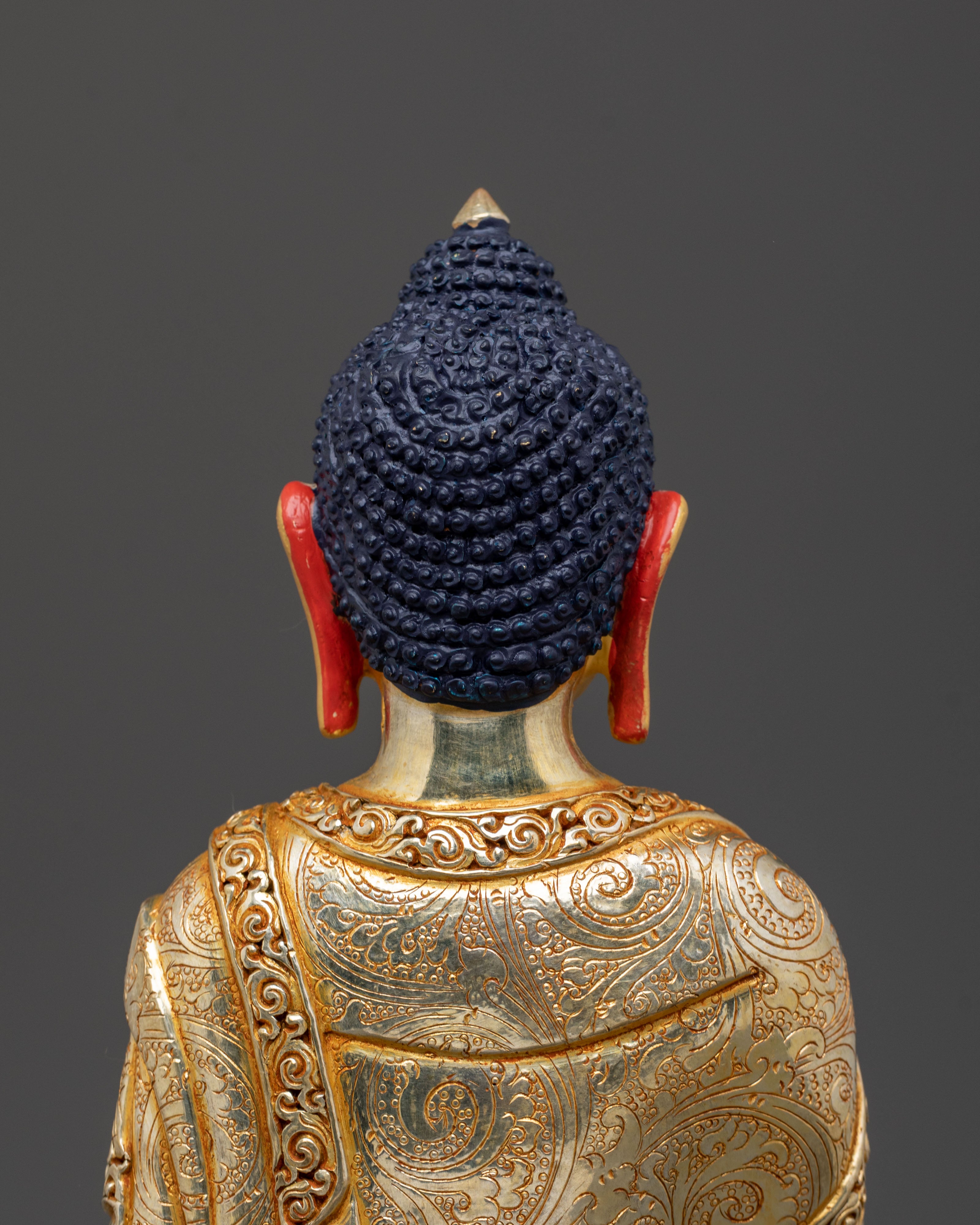 Shakyamuni Buddha Golden Statue | Enlightened Guide