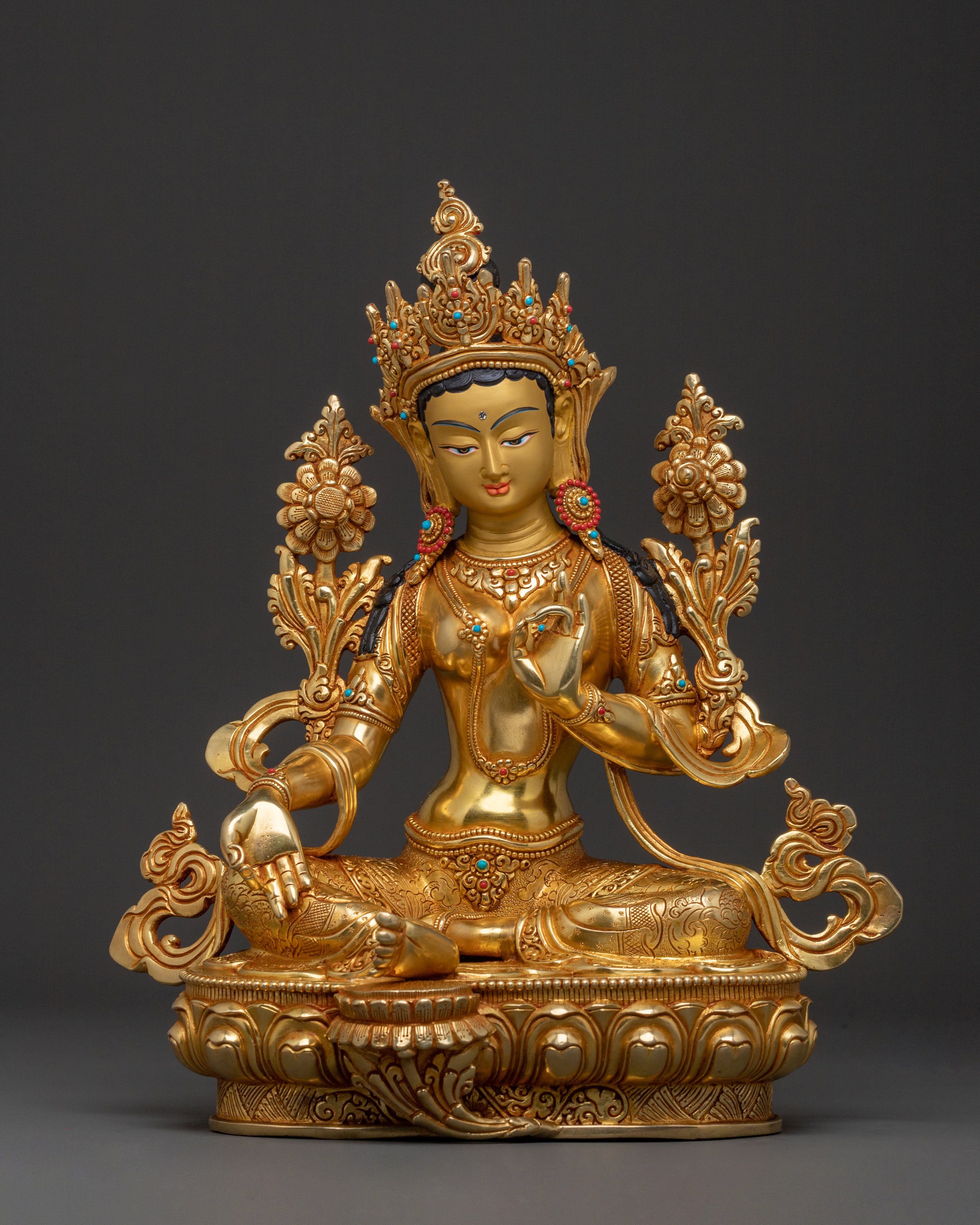 Green Tara Statue 