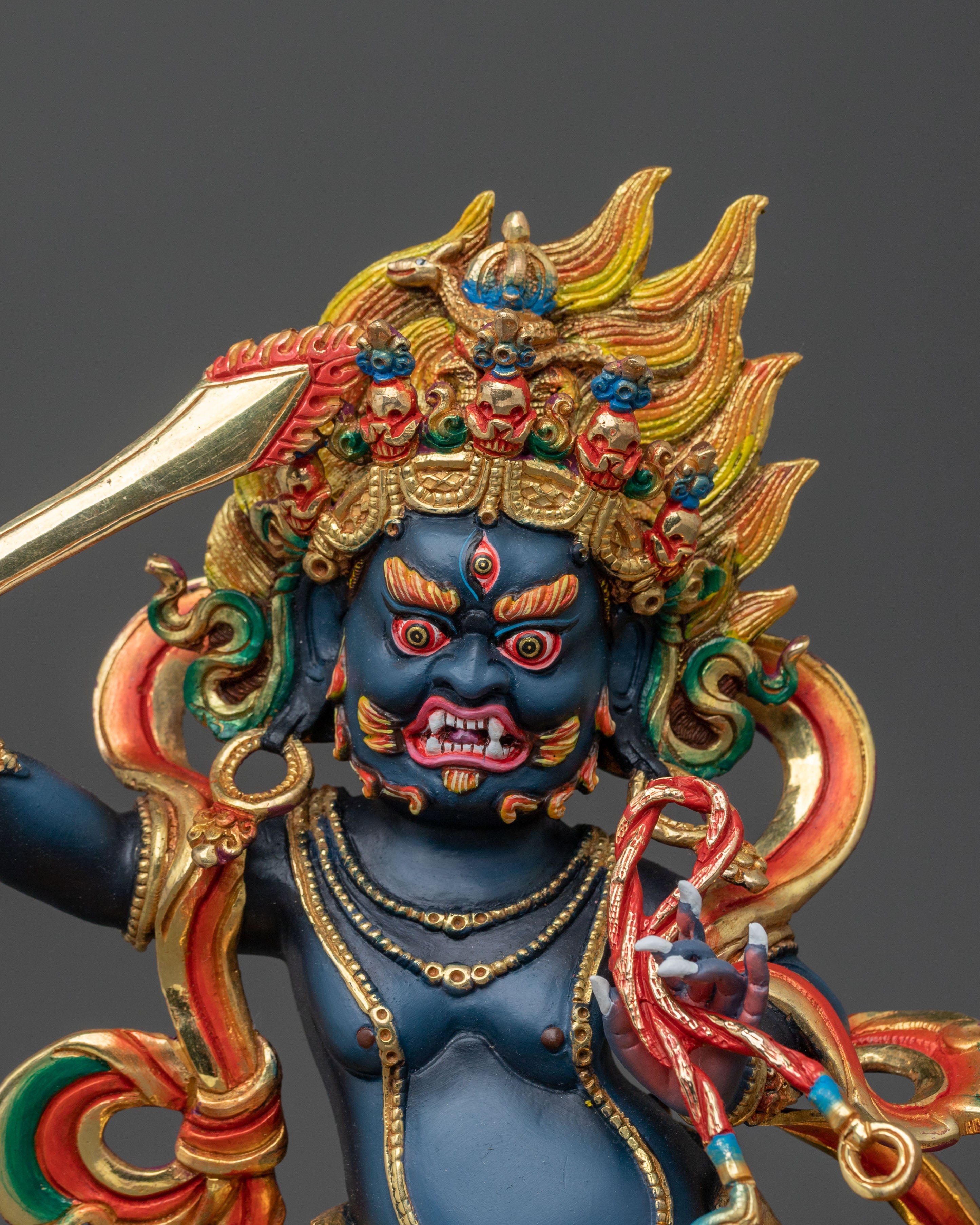 Handcrafted Achala Statue – Divine Protector