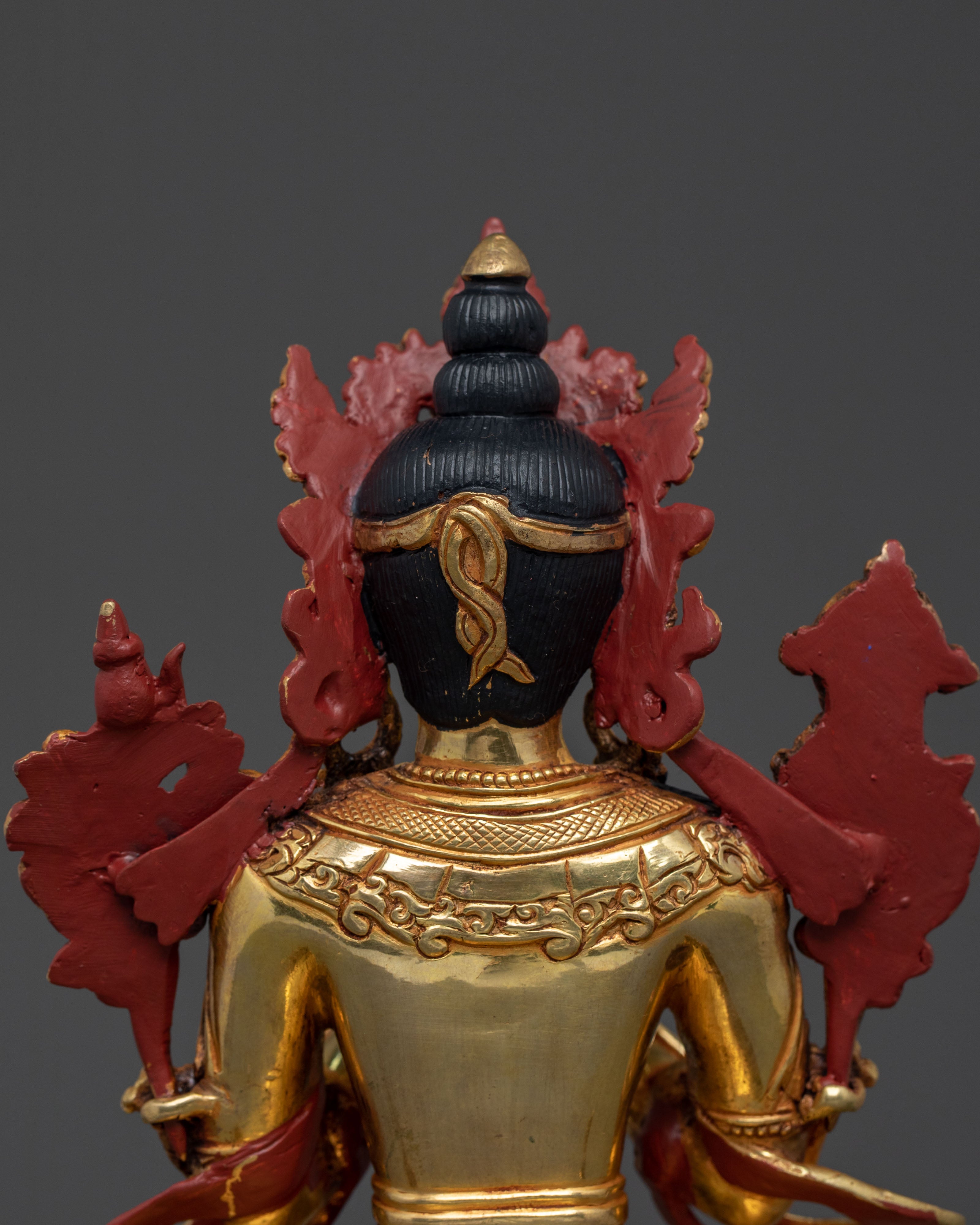 Future Buddha Maitreya Statue | Tibetan Buddhist Figurine