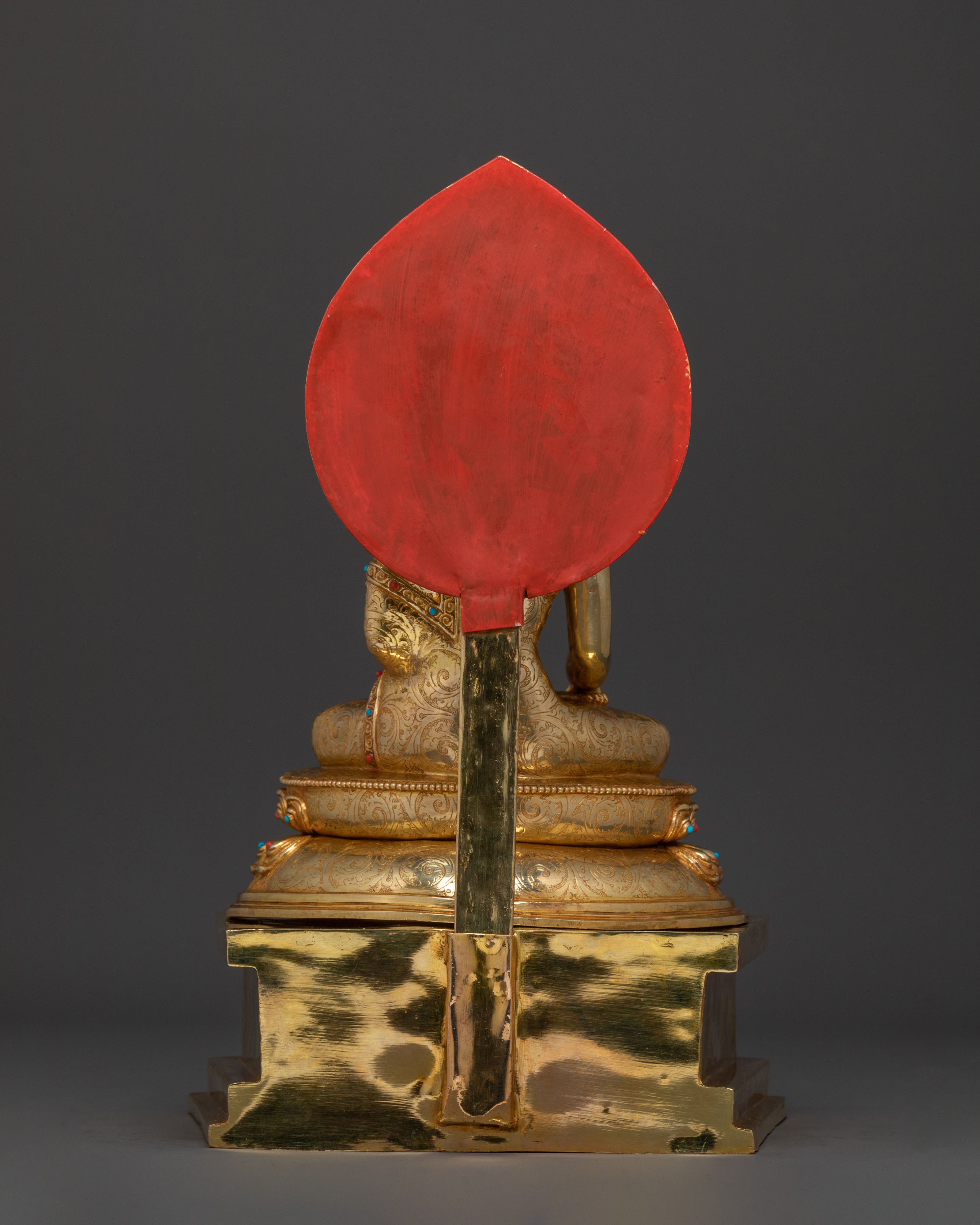 Shakyamuni Buddha Statue with a Throne | Meditation Figure