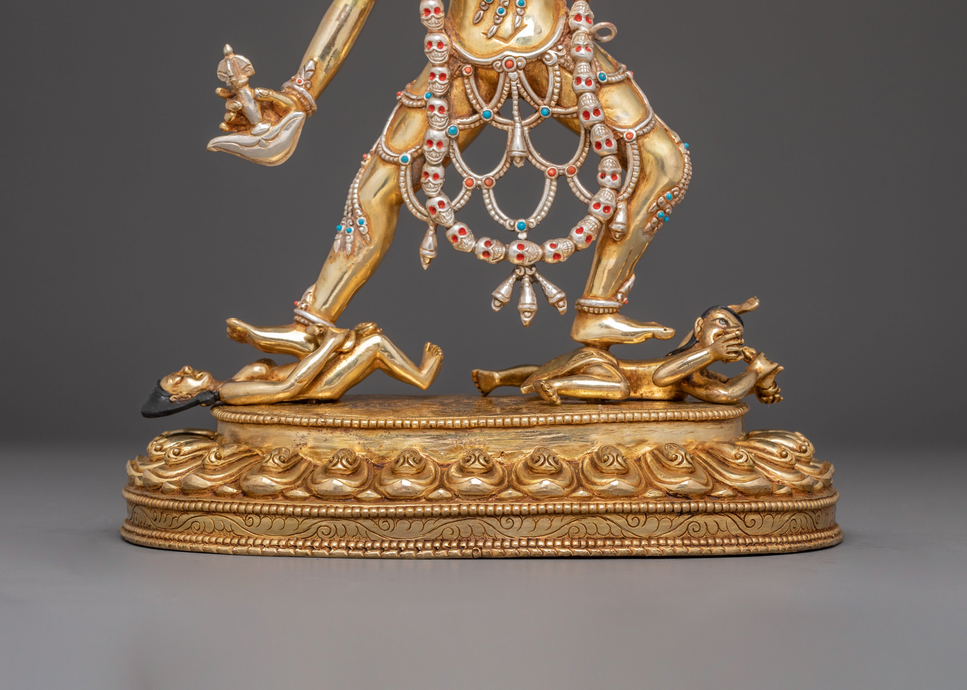 Golden Vajrayogini Handcrafted Statue | Female Wisdom Deity