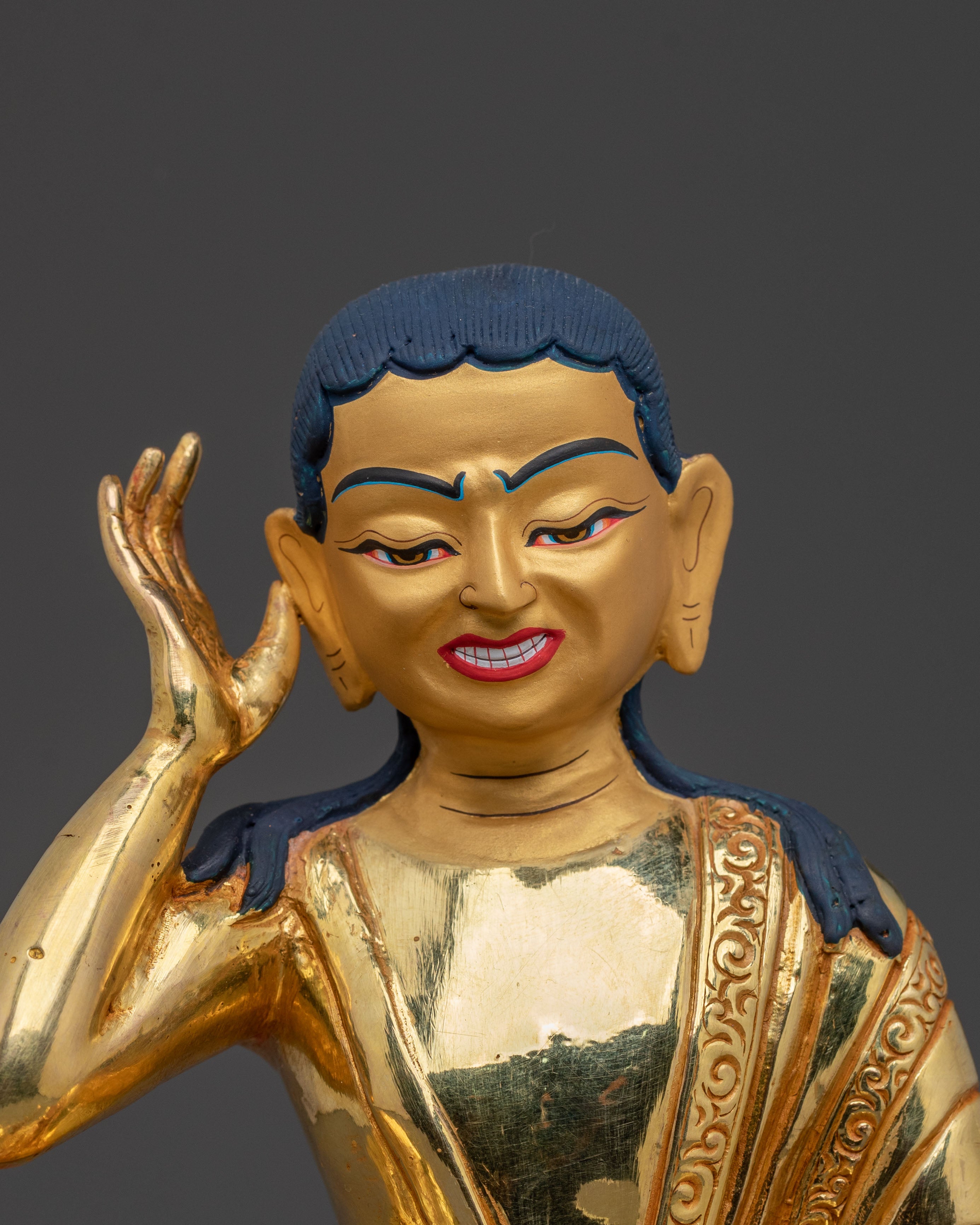 Milarepa Buddhist Figure | Altar Decor