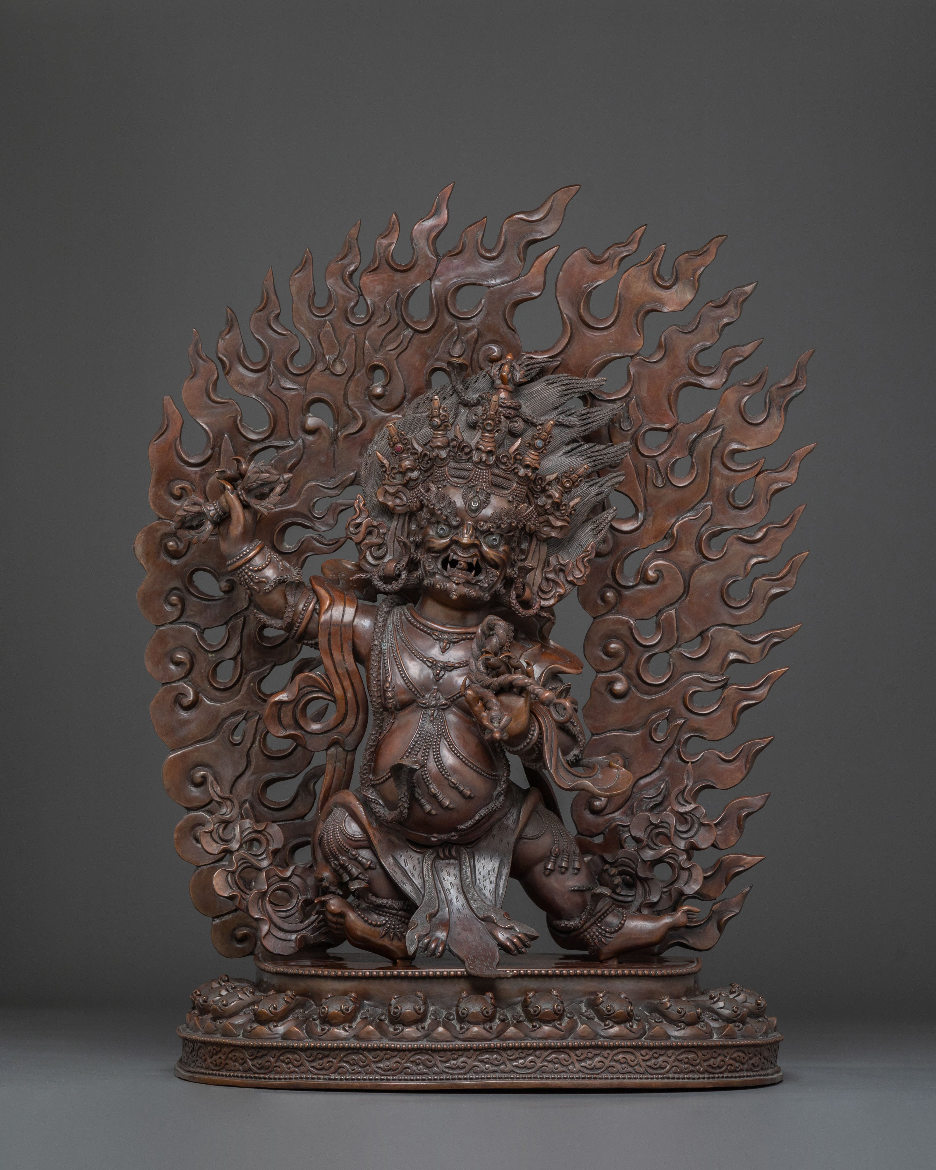 Vajrapani Protector Deity Statue | Bodhisattva of Power and Spiritual Strength