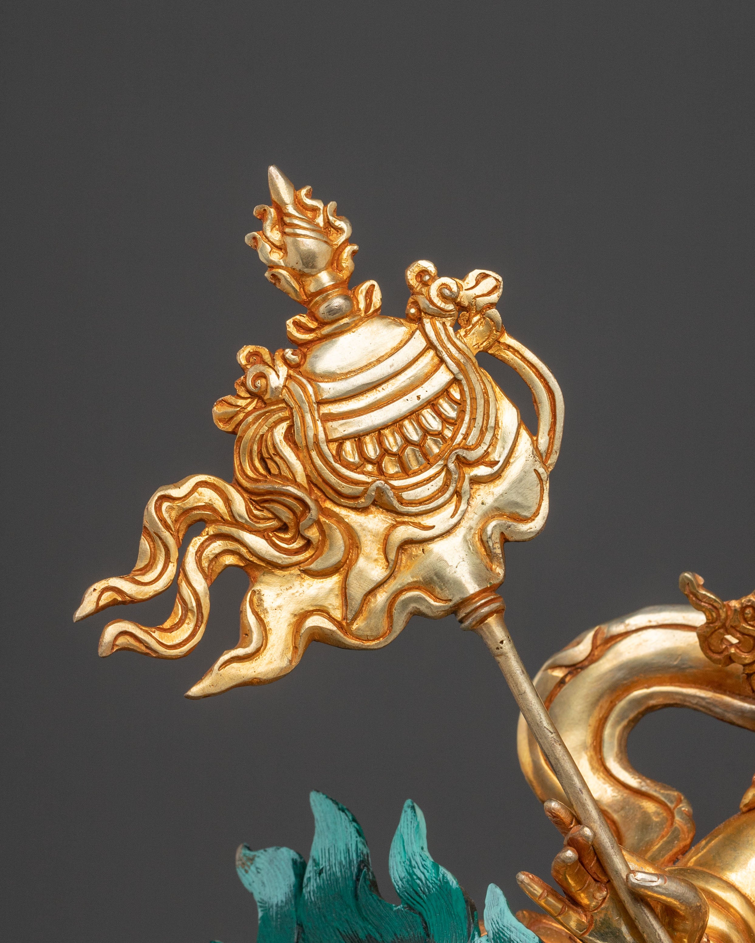 24K Gold Gilded Handcrafted Namtoshe Statue