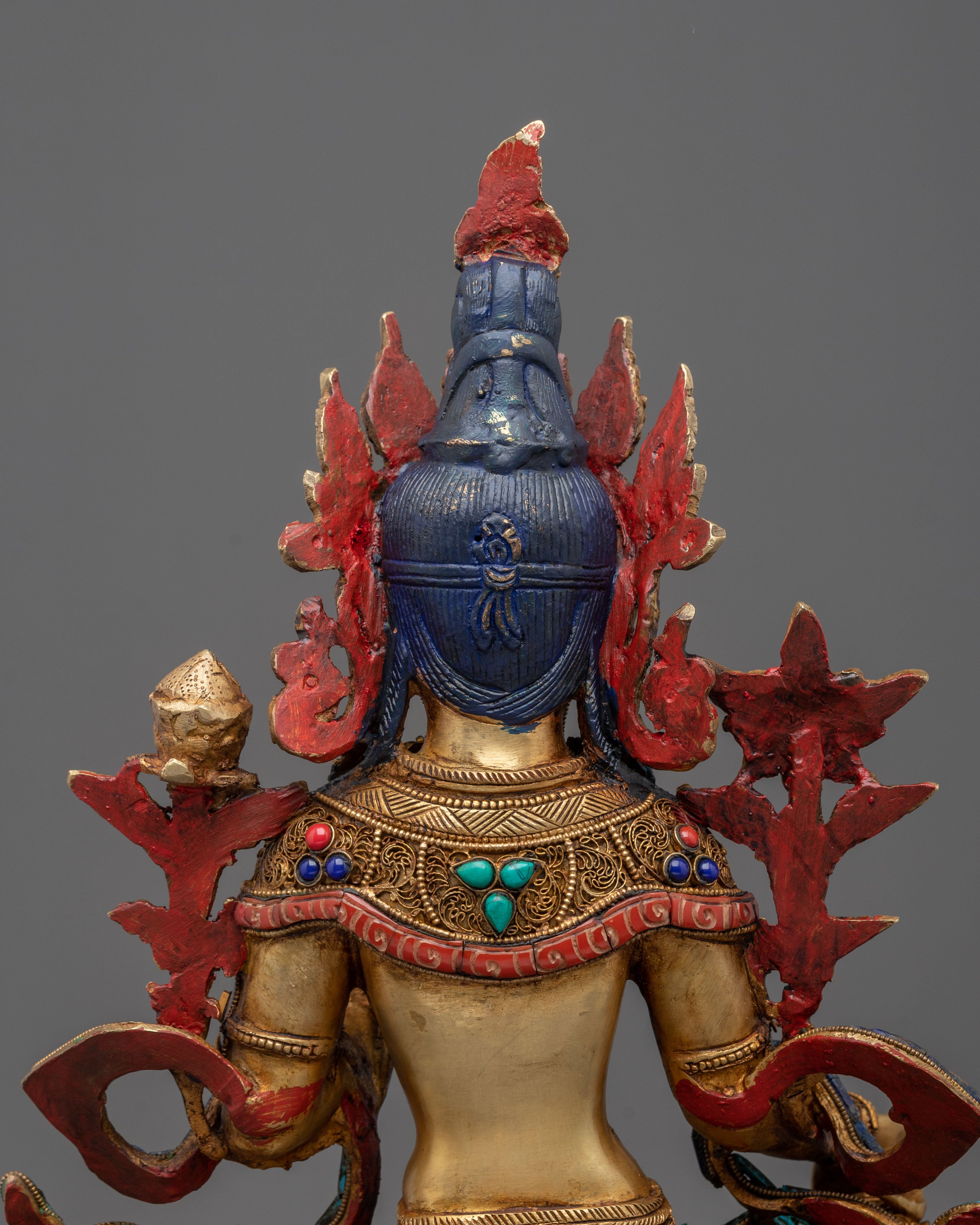 Green Tara Liberating Statue | Handcrafted Serenity