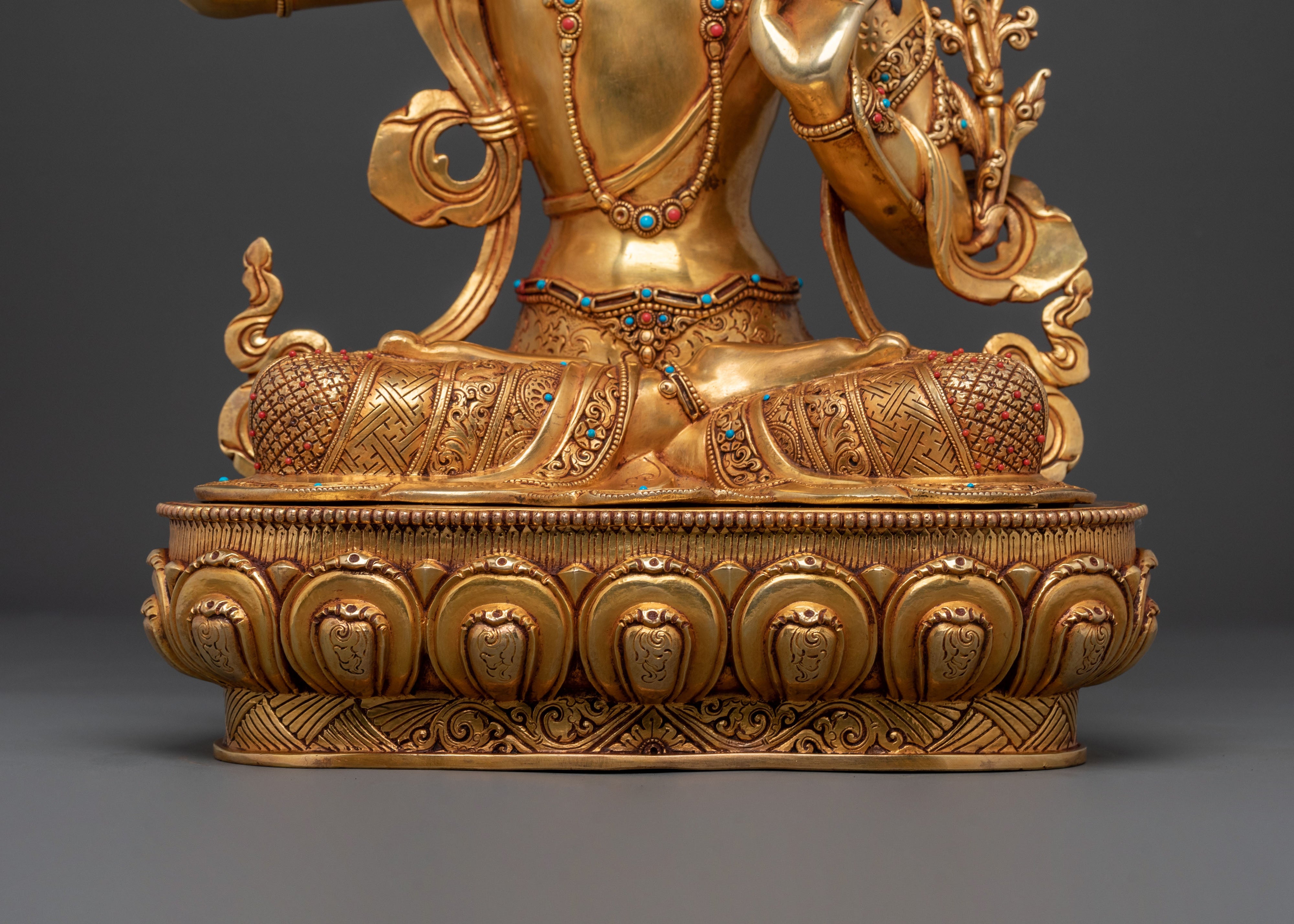 Manjushri Spiritual Statue | Flame of Wisdom